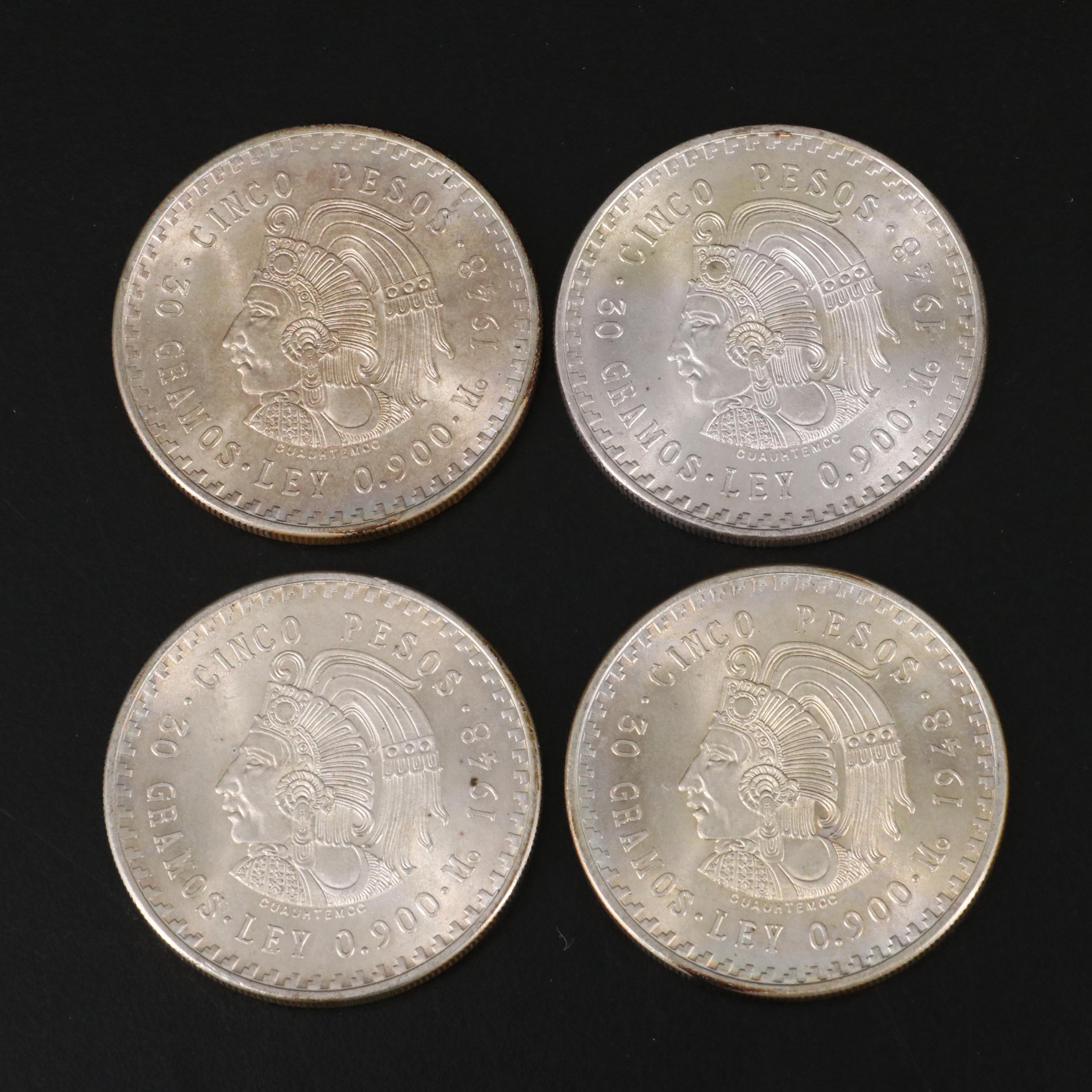 Group of Mexican Silver Coins