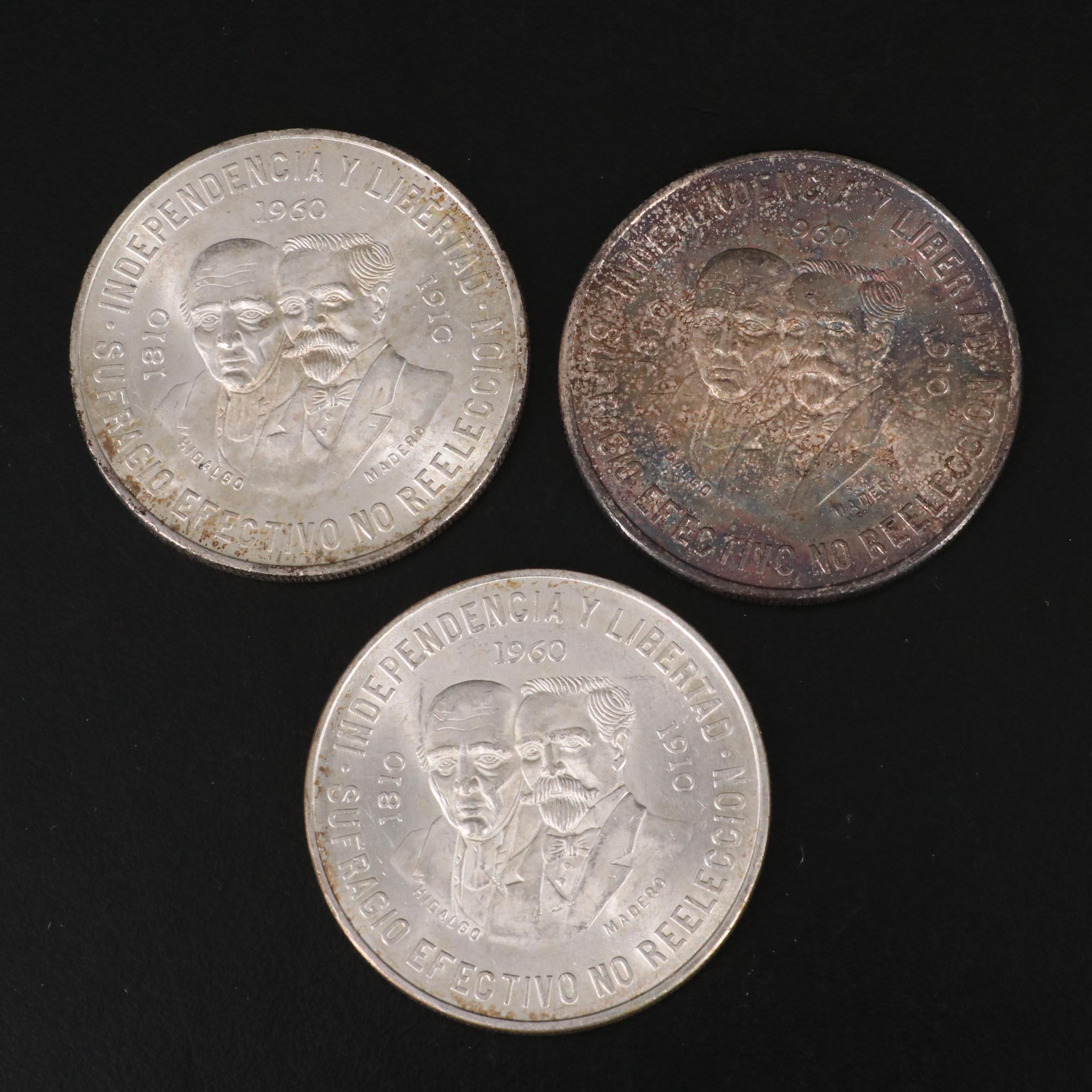 Group of Mexican Silver Coins
