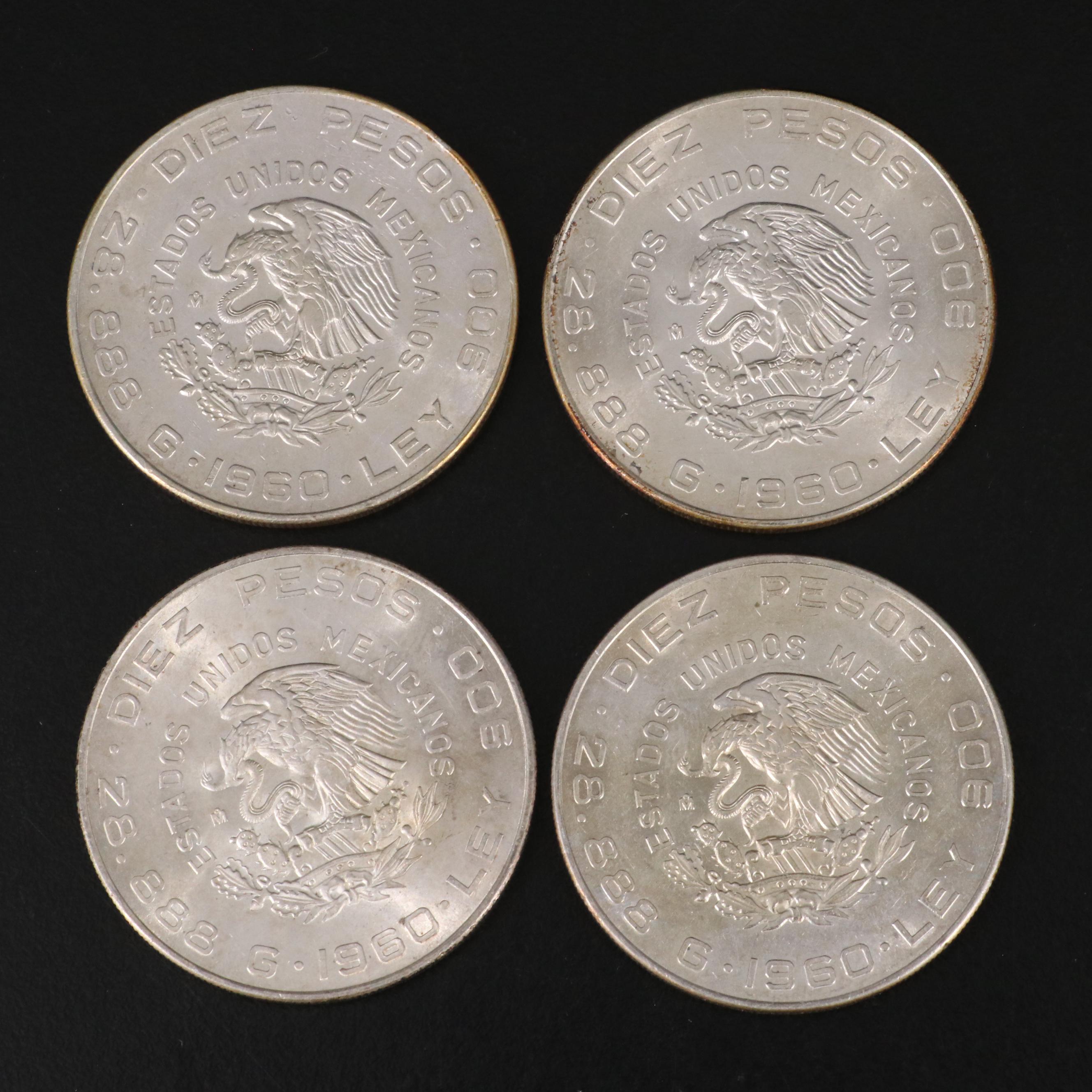 Group of Mexican Silver Coins