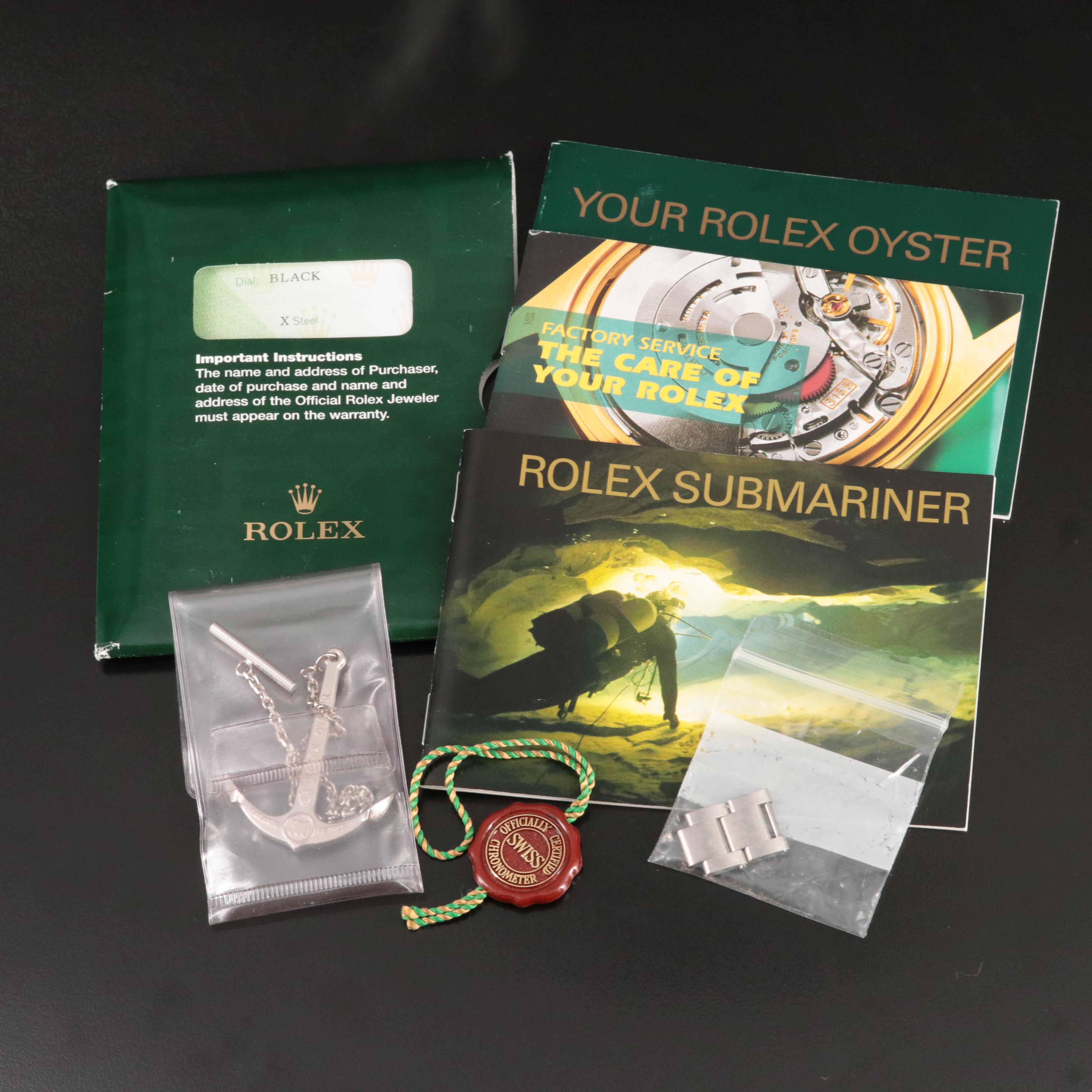 2002 Rolex Submariner Date Watch