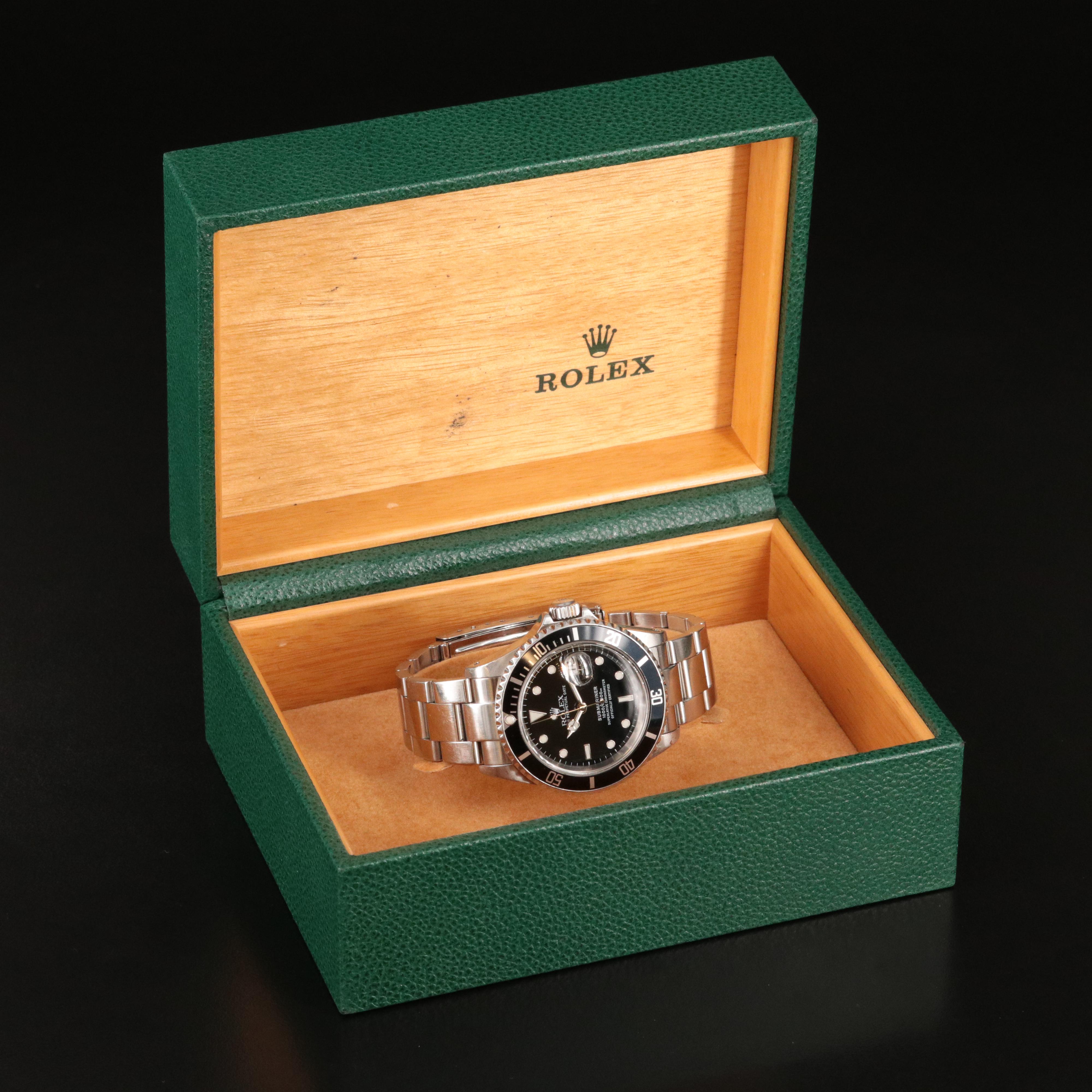 2002 Rolex Submariner Date Watch