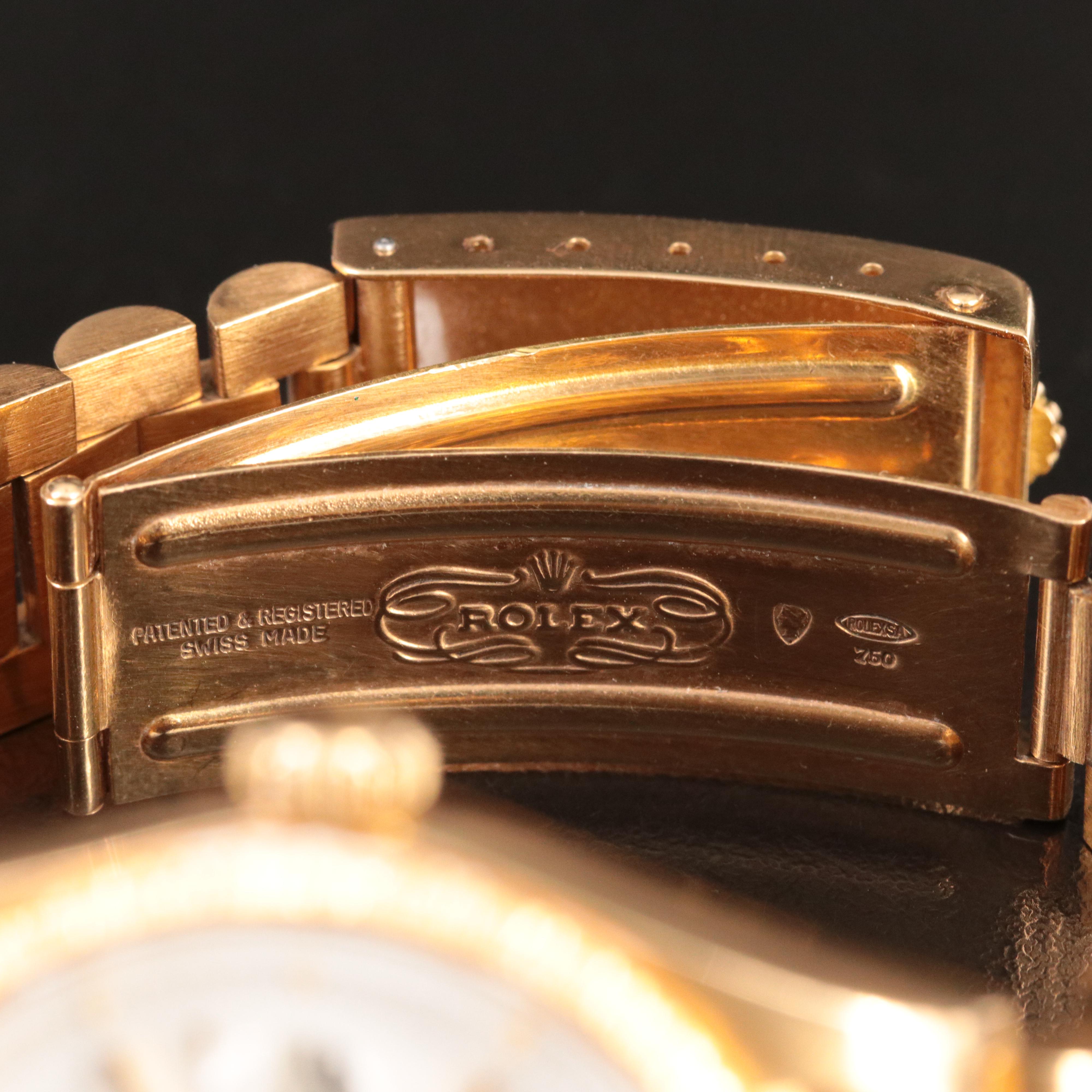 1977 Rolex Day-Date Bark Finish President Watch