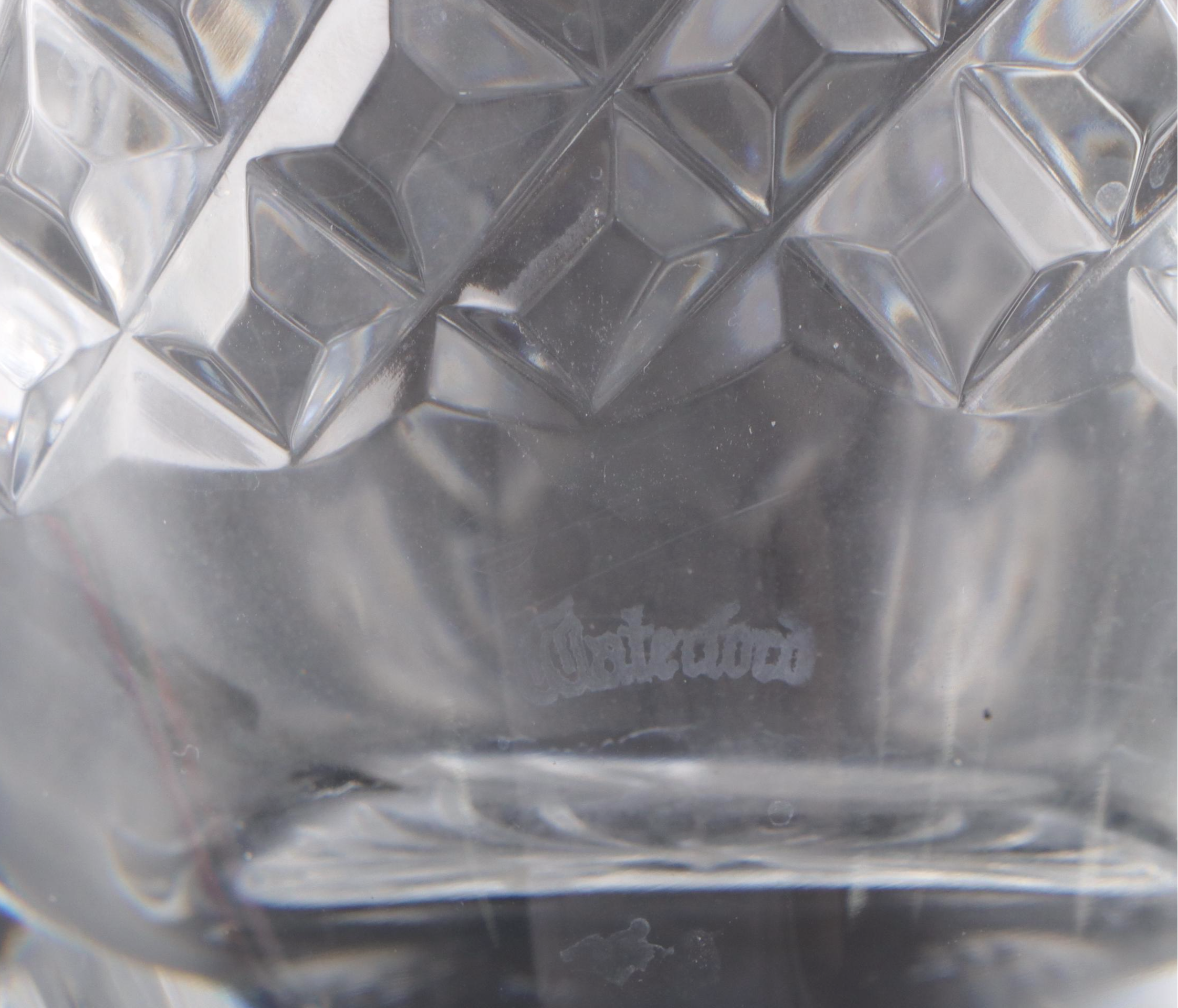 Waterford "Lismore" Crystal Vase, Designers Gallery Bowl, Scottish Crystal Bowl