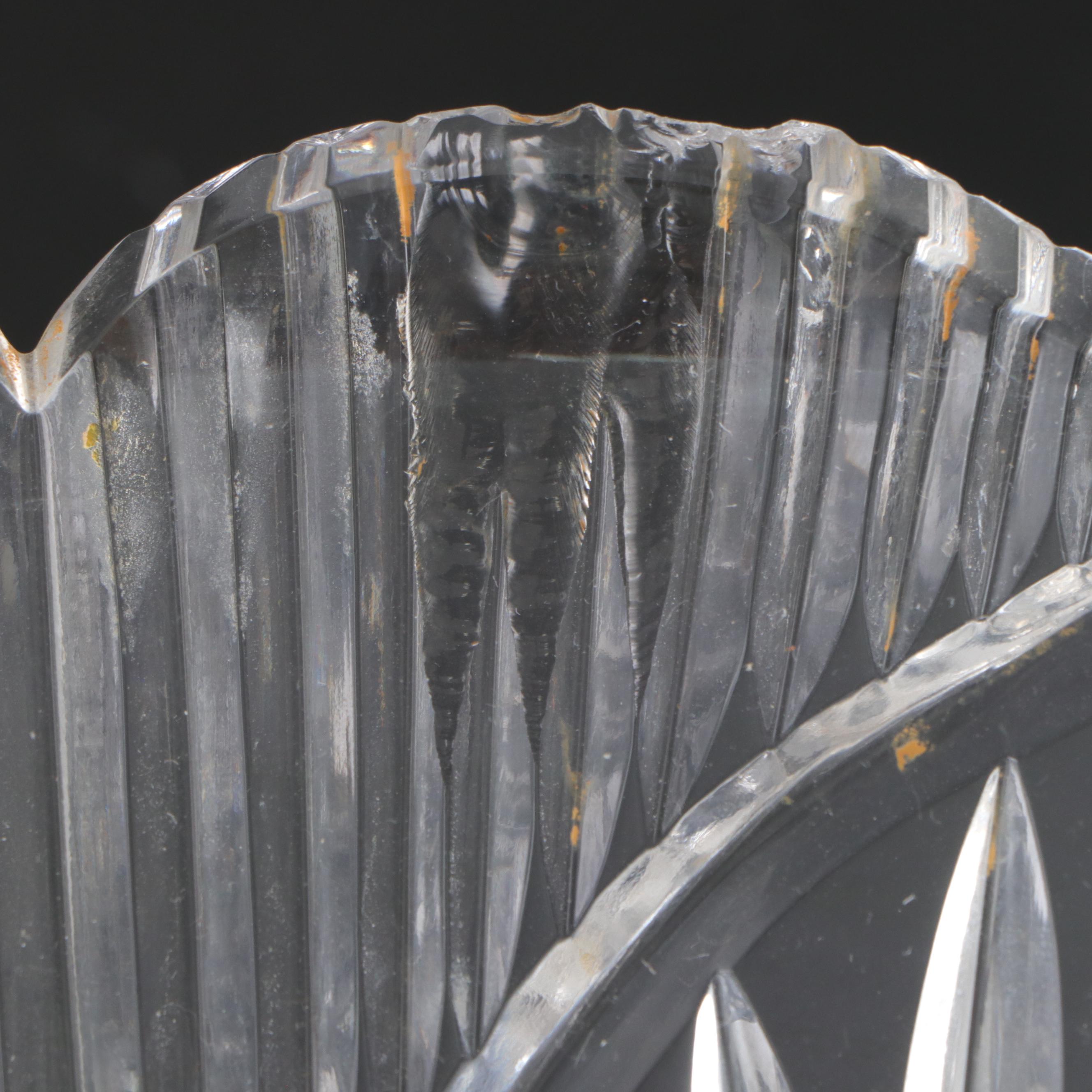 Waterford "Lismore" Crystal Vase, Designers Gallery Bowl, Scottish Crystal Bowl