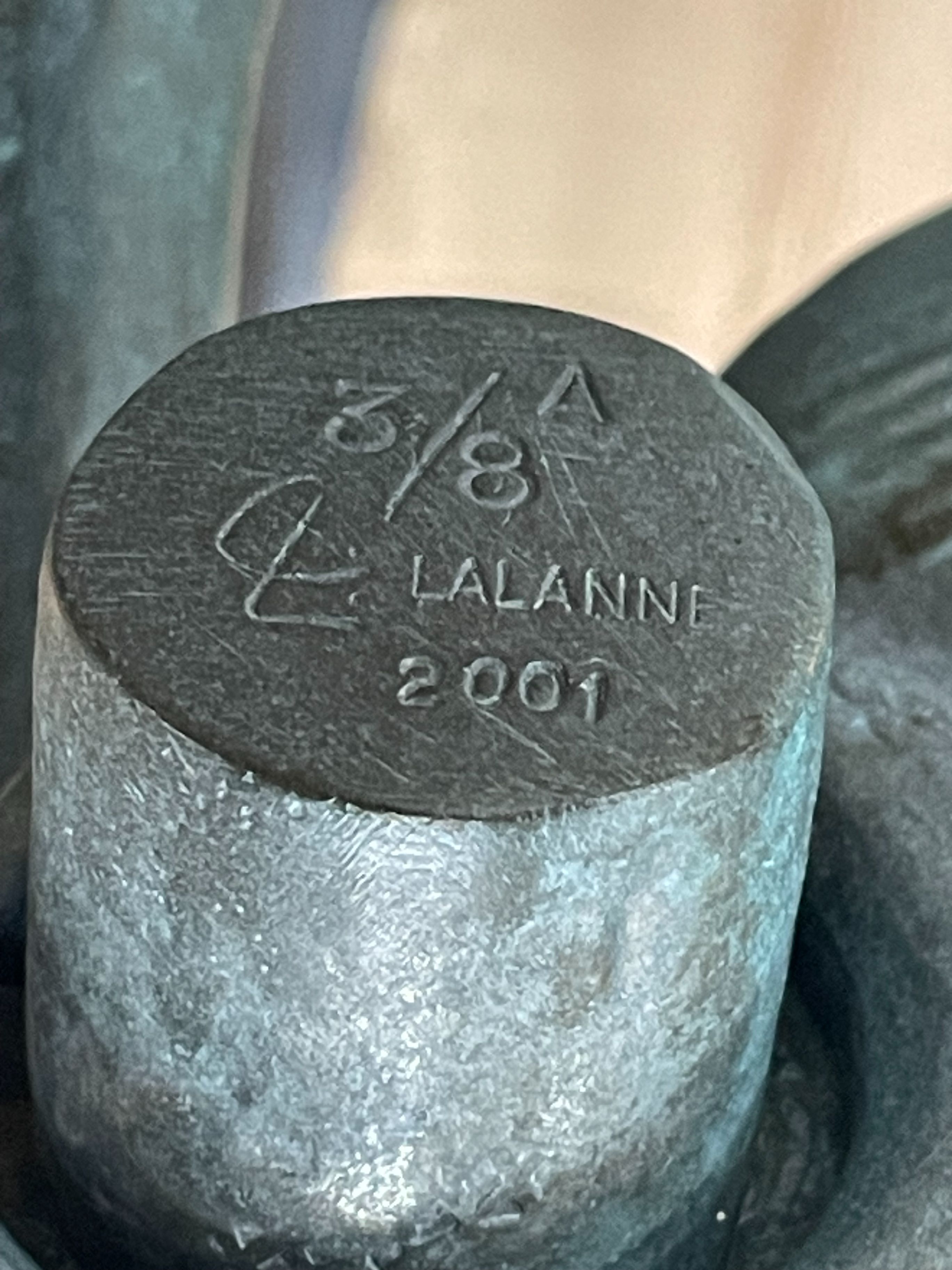 Claude Lalanne Limited Edition Cast Bronze "Banquette Ginkgo" Bench,  2001