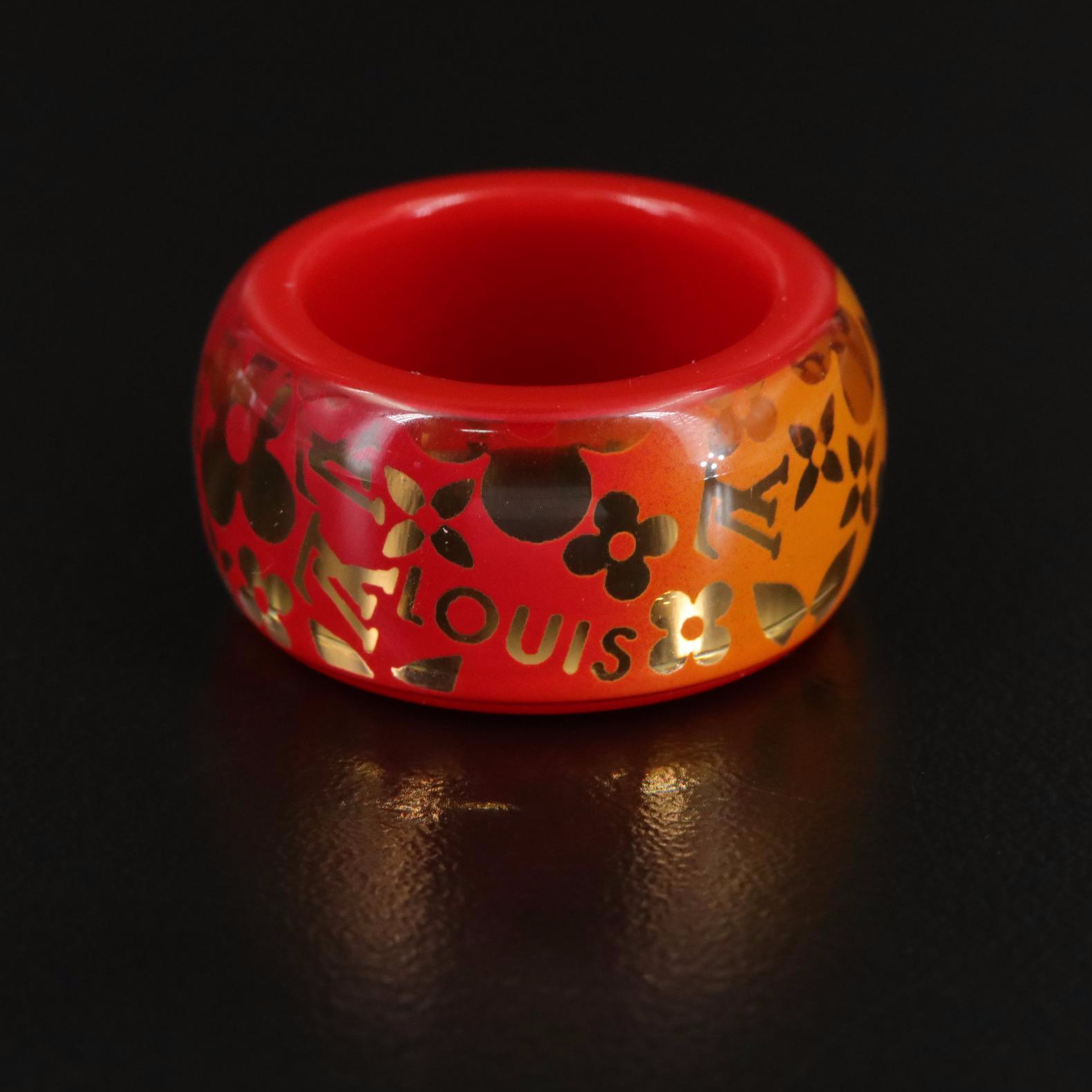 Louis Vuitton Monogram Inclusion Ring