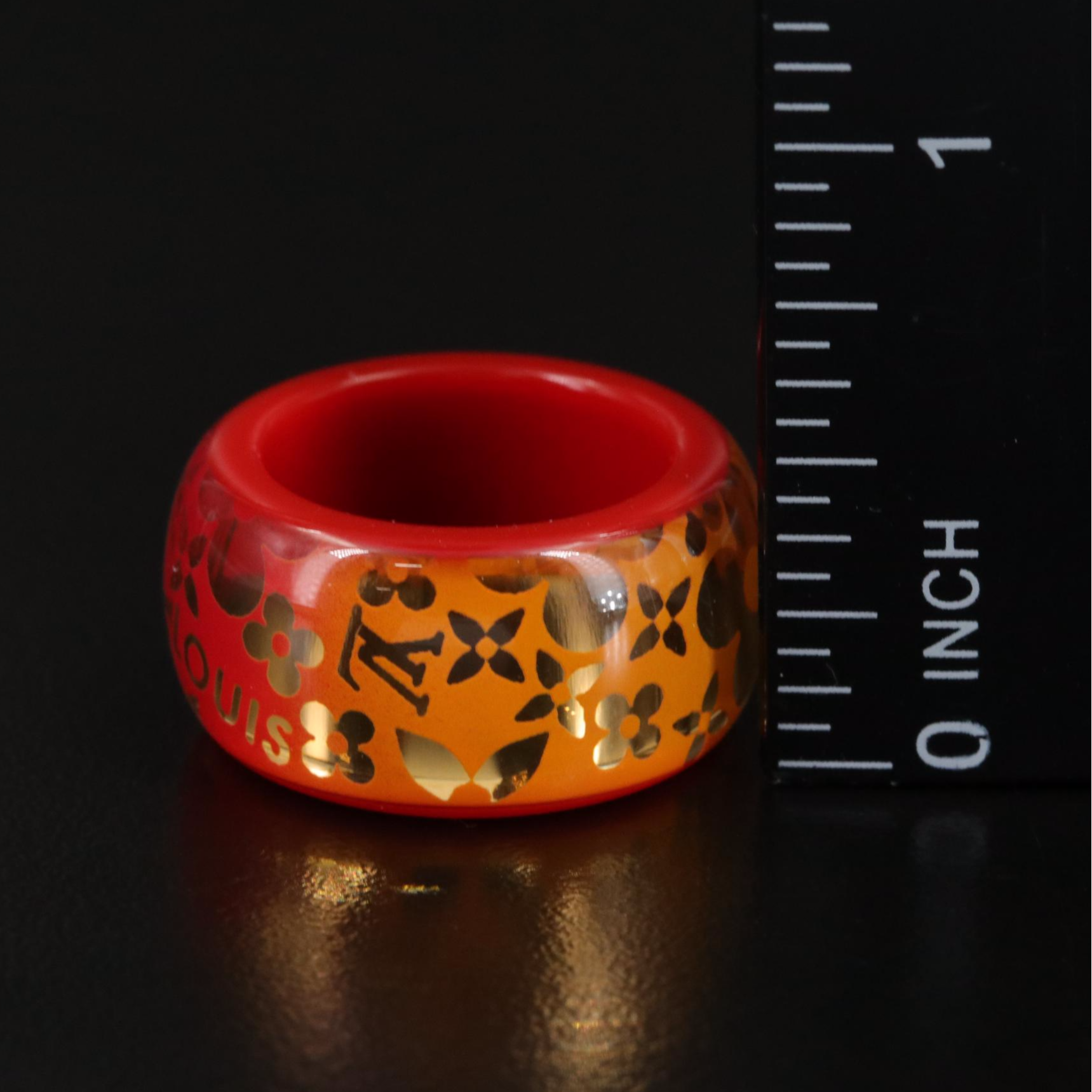 Louis Vuitton Monogram Inclusion Ring