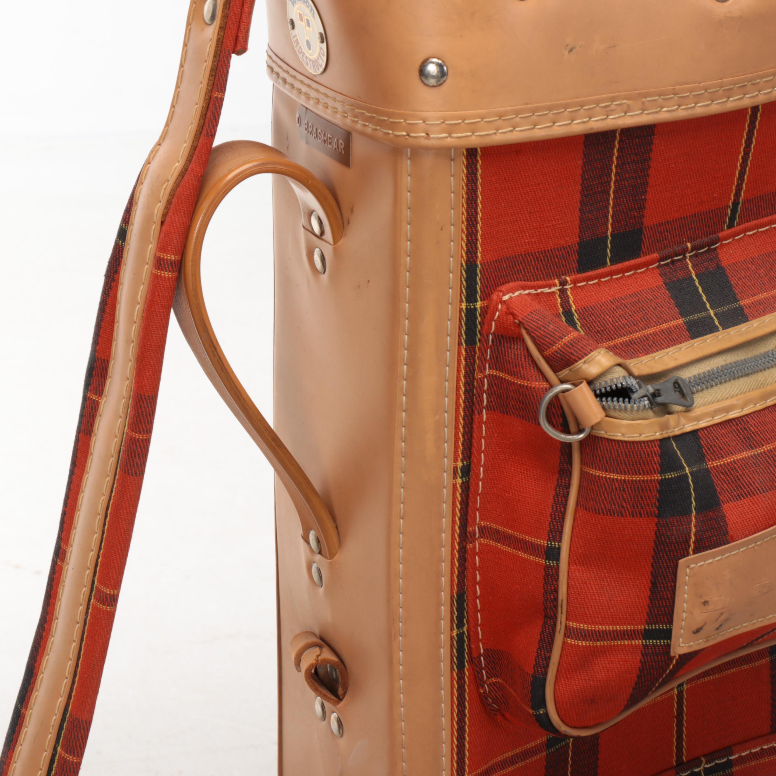 Wilson Sam Snead Blue Ridge Irons and Strata-Bloc Woods in Indestructo Golf Bag