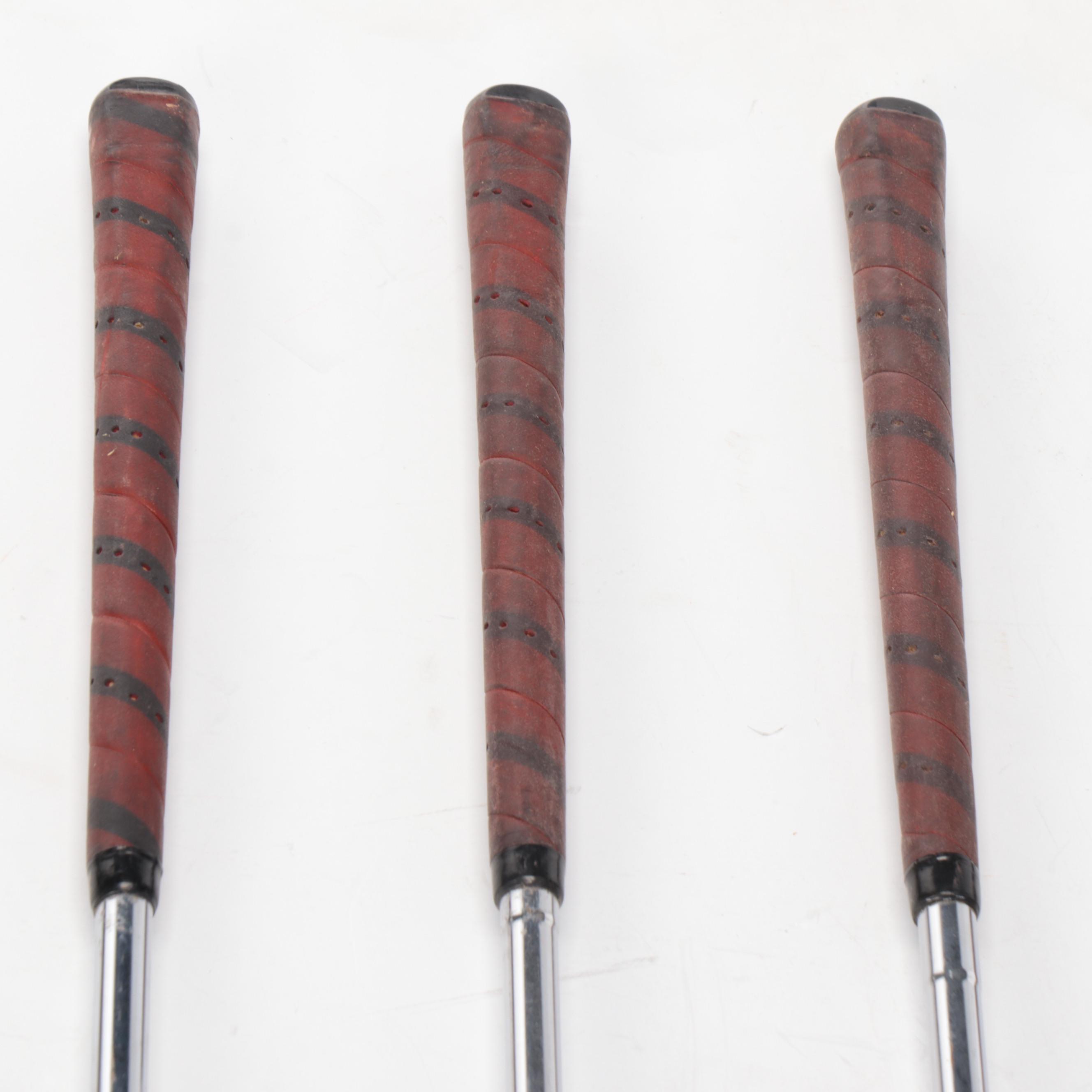 Wilson Sam Snead Blue Ridge Irons and Strata-Bloc Woods in Indestructo Golf Bag