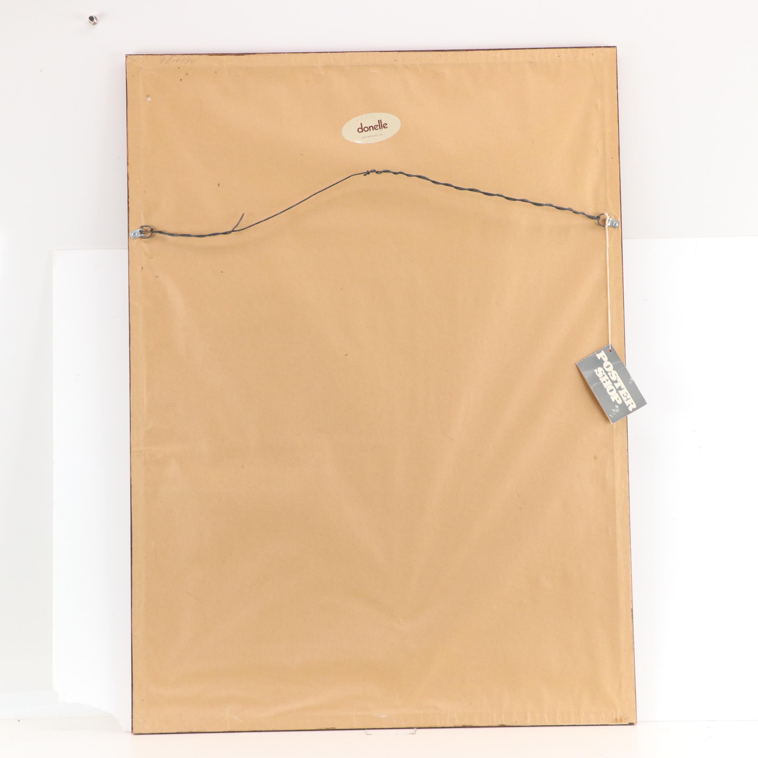 Emile Deyrolle "Les Animaux De La Ferme - Les Chevaux" Lithograph Poster, 1945