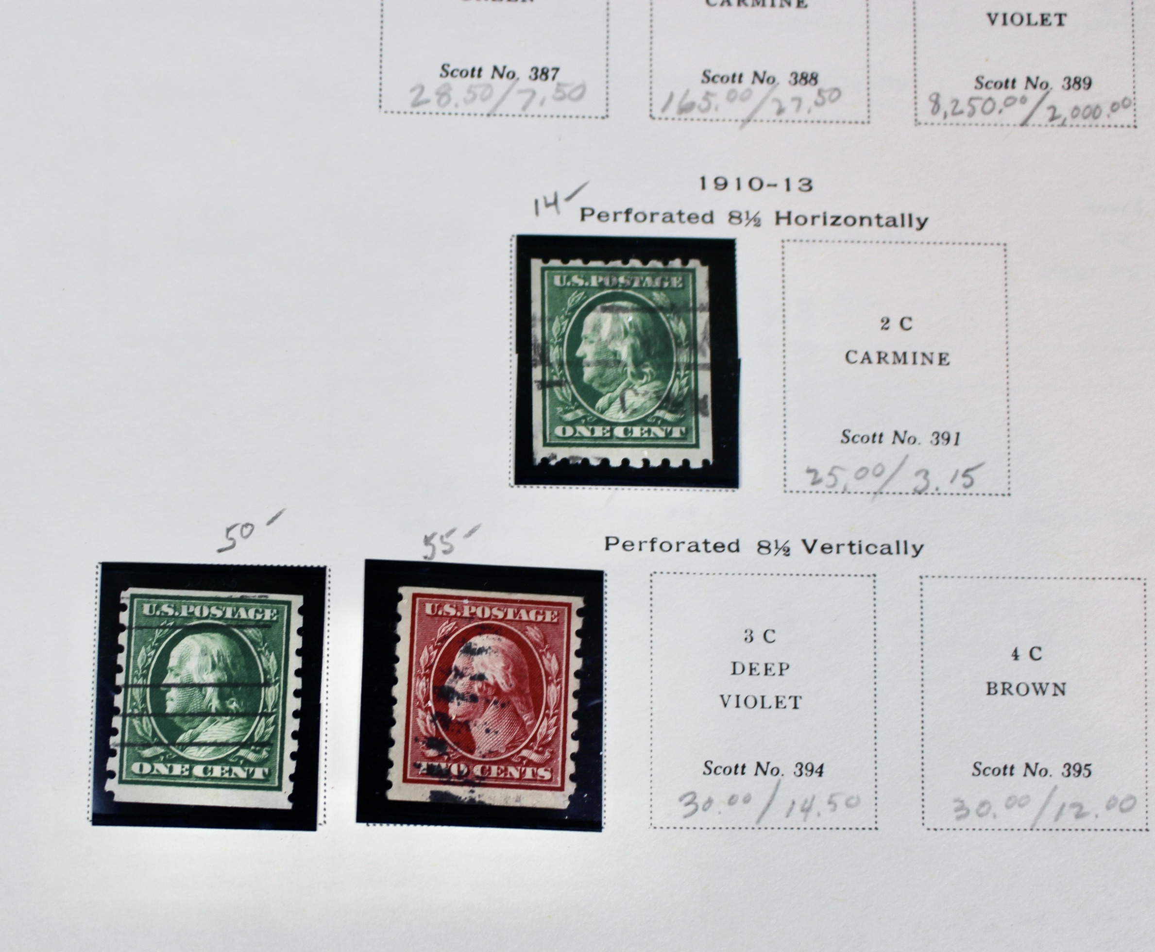 Extensive Mint and Used U.S. Postage Stamp Collection, 1902 to 1929