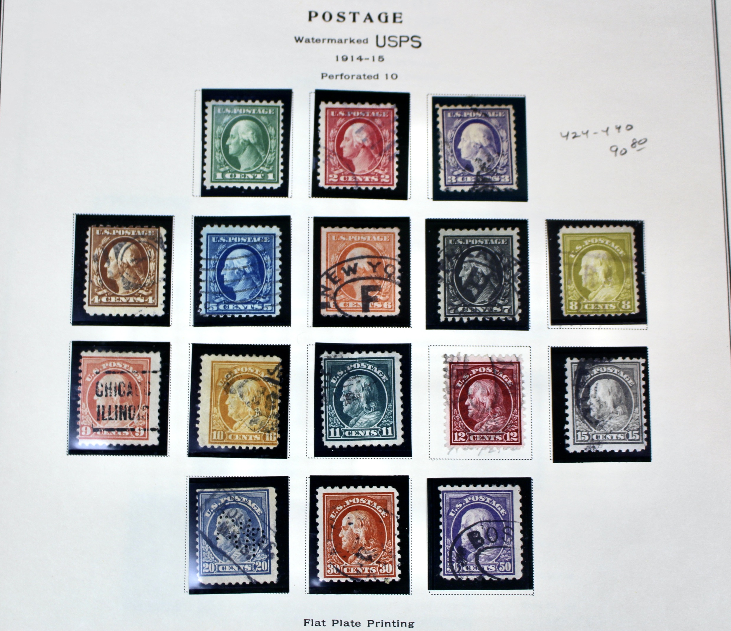 Extensive Mint and Used U.S. Postage Stamp Collection, 1902 to 1929