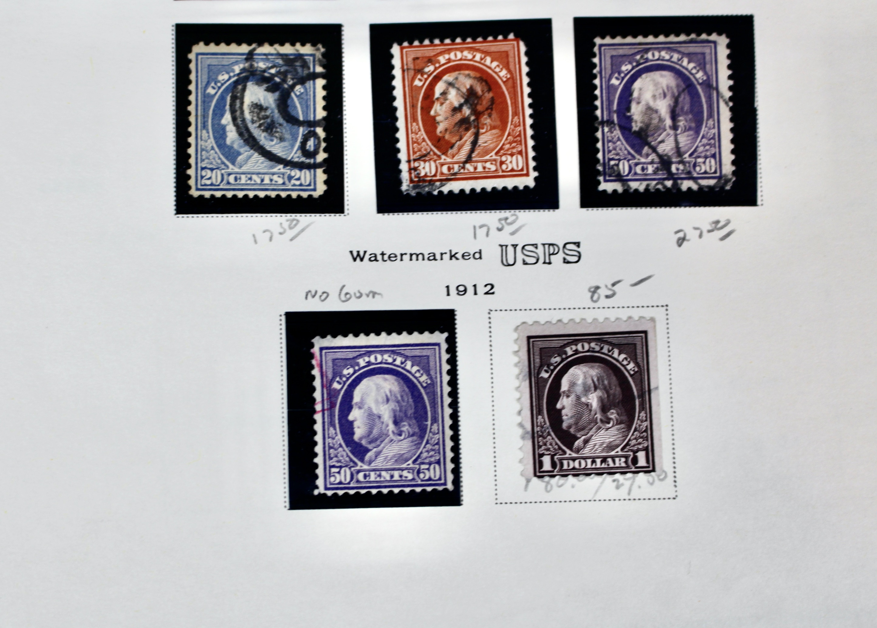 Extensive Mint and Used U.S. Postage Stamp Collection, 1902 to 1929