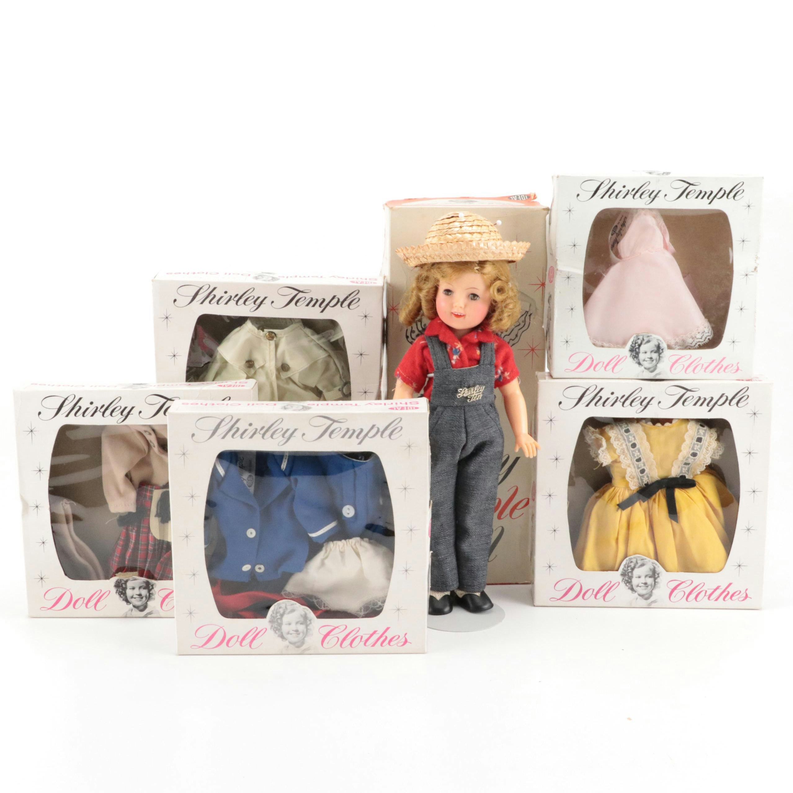 Ideal Toy "Shirley Temple" Doll with Clothes, Mid-20th Century