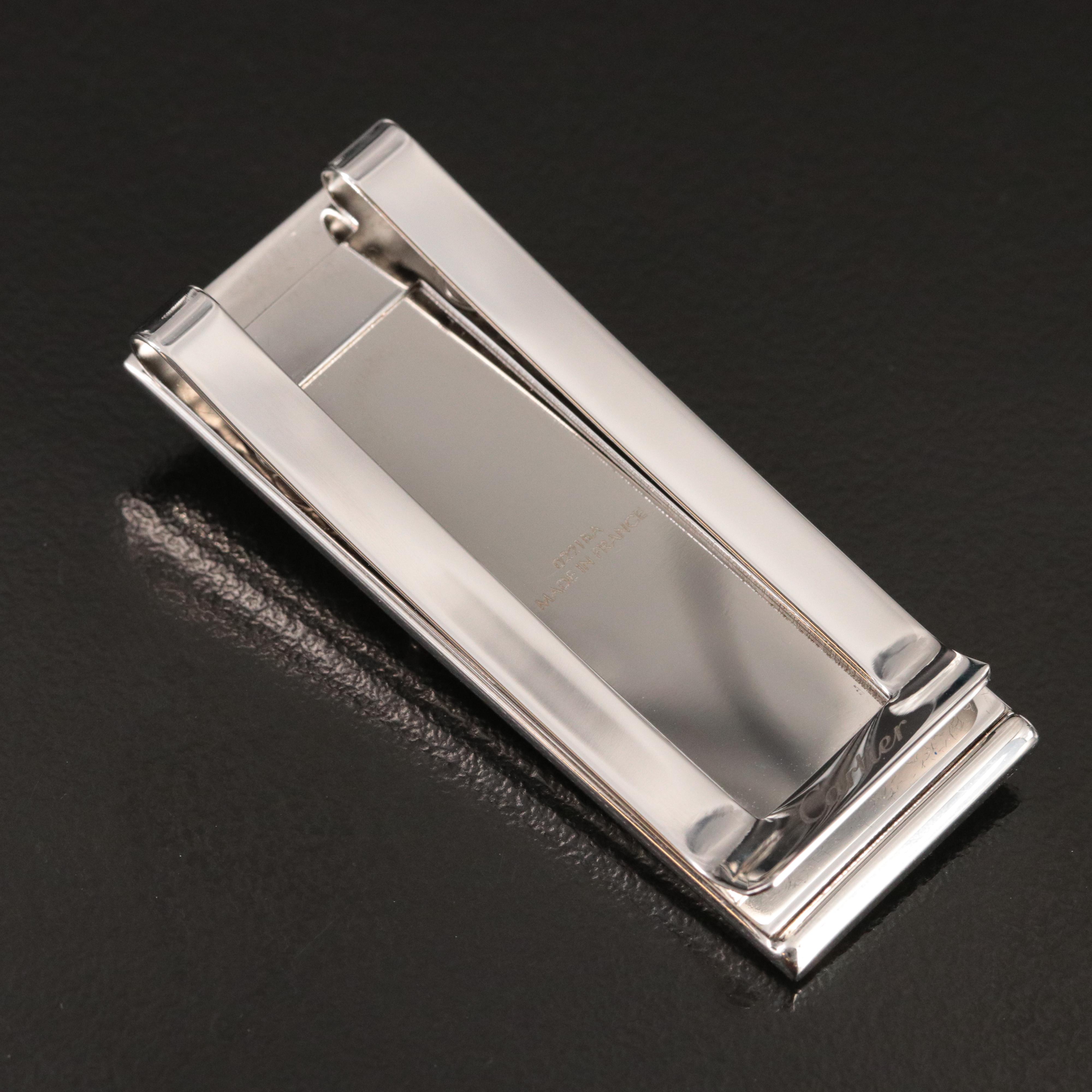 Santos de Cartier Biplane Money Clip