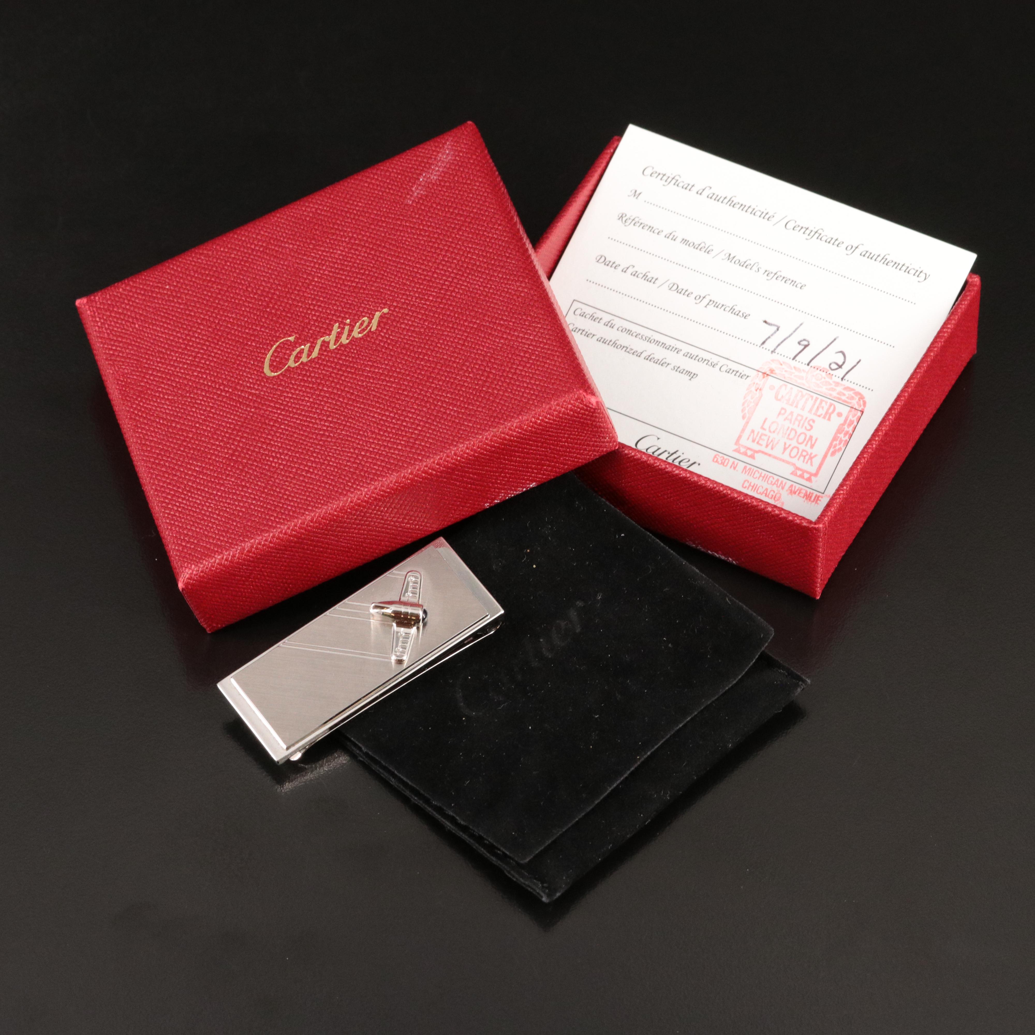 Santos de Cartier Biplane Money Clip