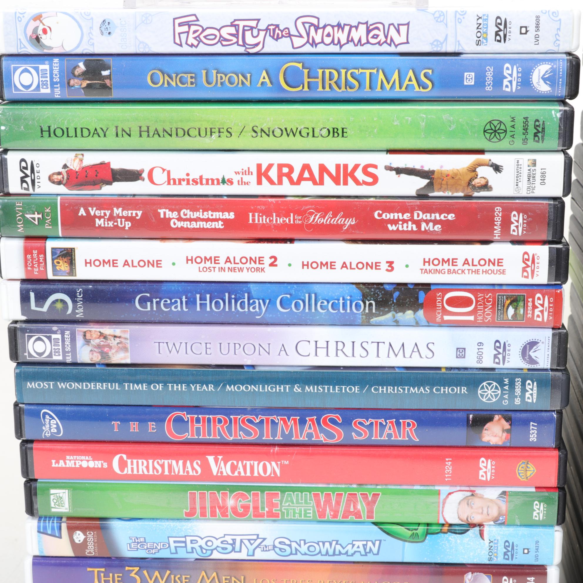 Seasonal DVD Collection Featuring Christmas and Halloween