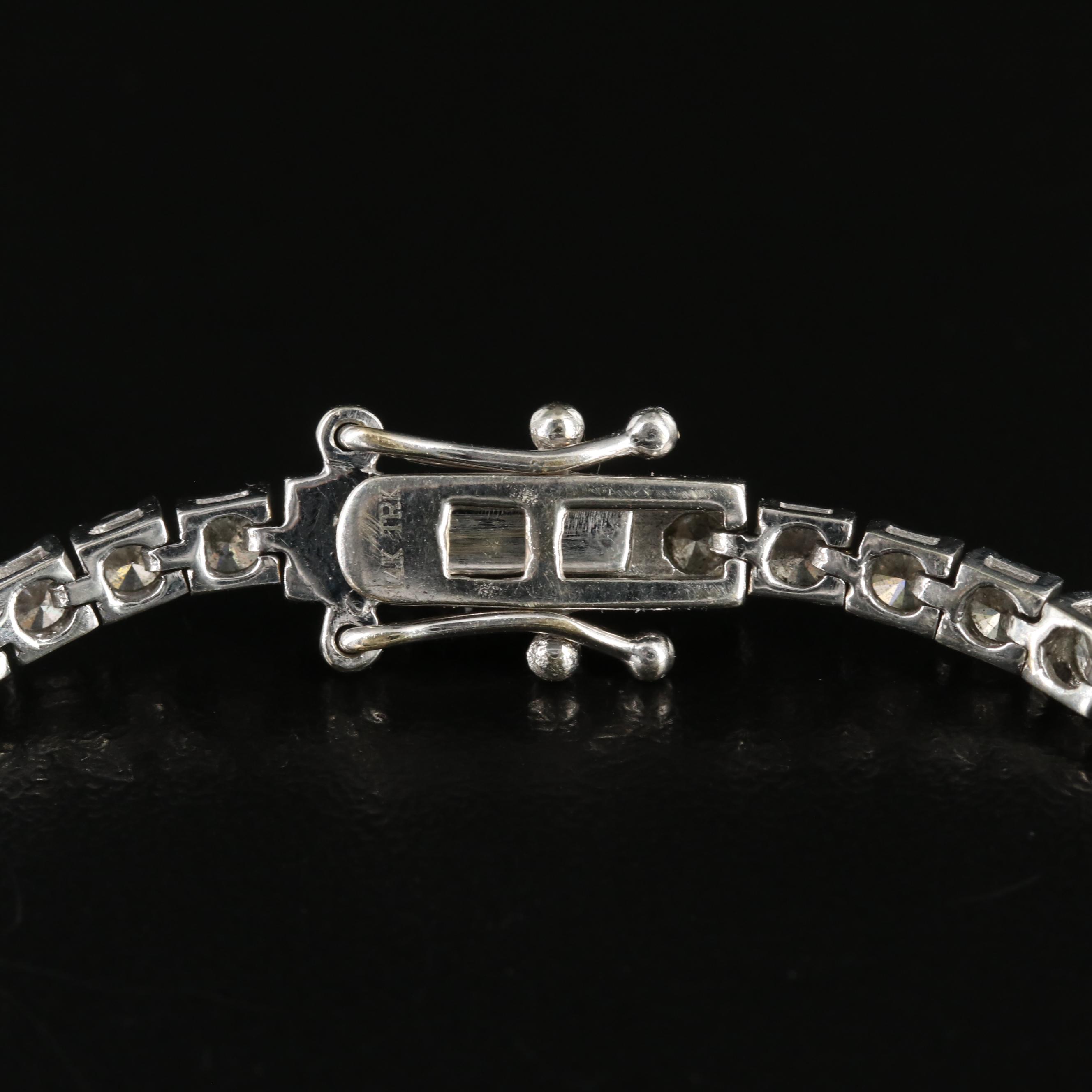 14K 4.91 CTW Diamond Line Bracelet