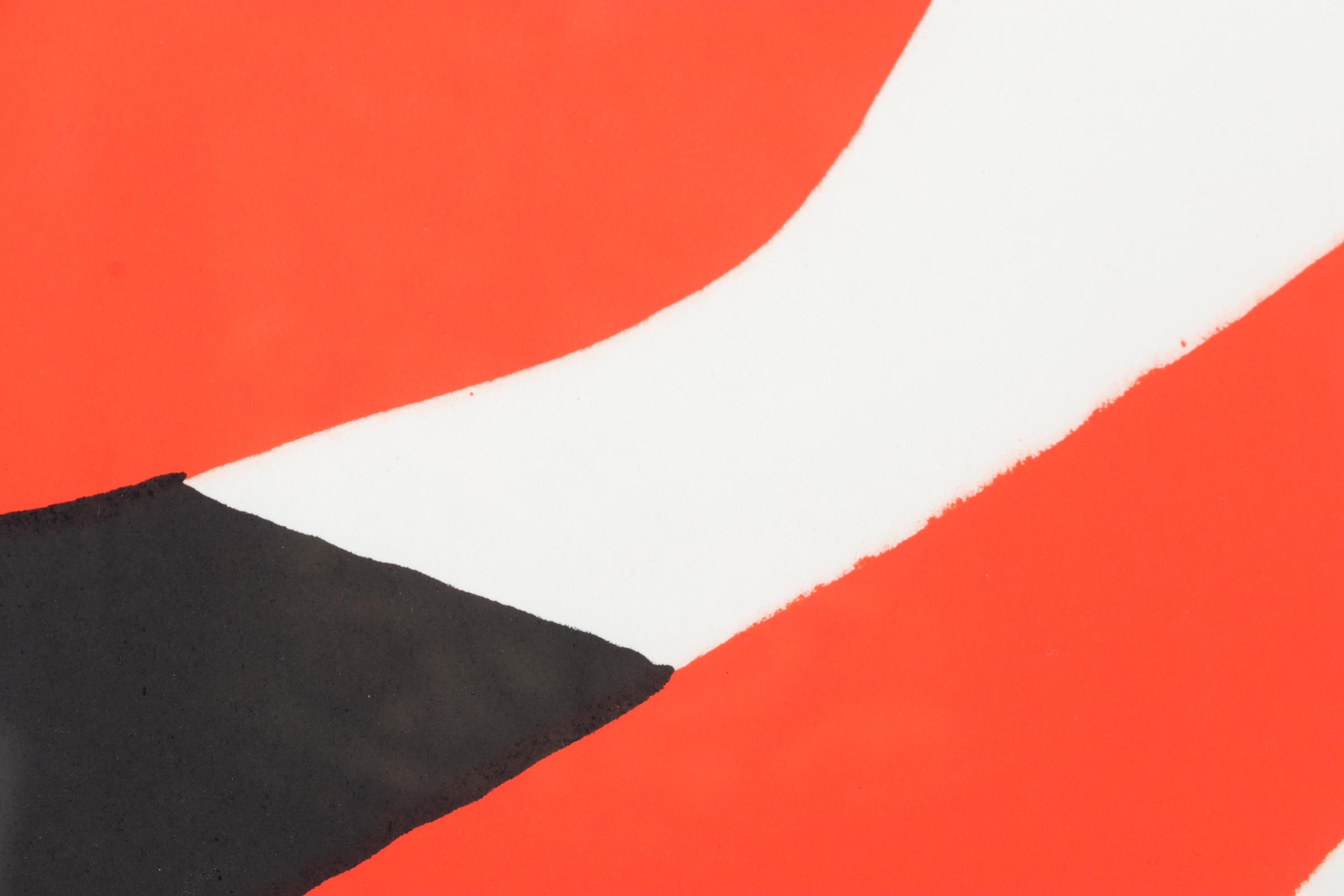 Alexander Calder Cover Color Lithograph for "Derrière le Miroir," 1971