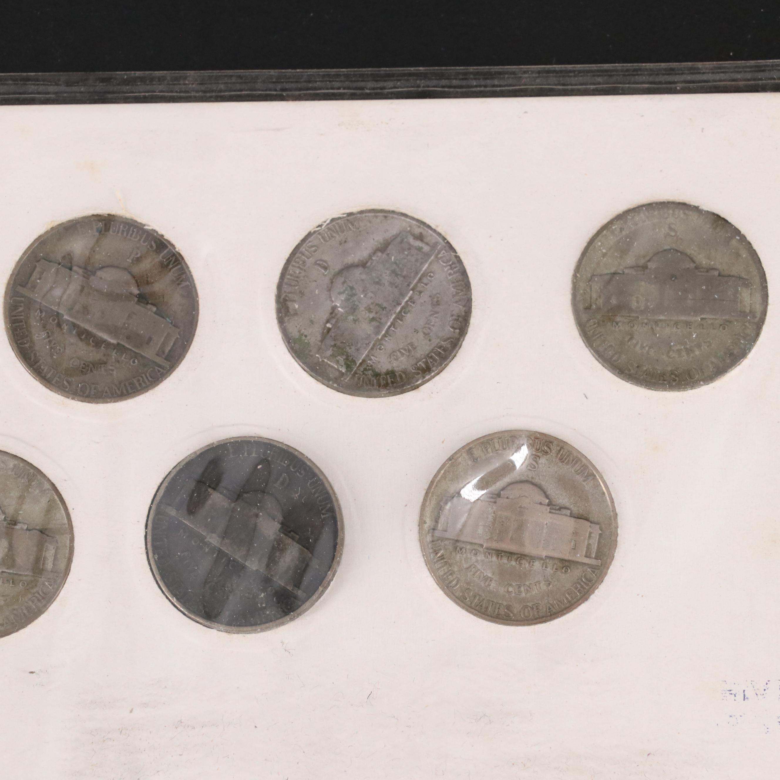 Collection of Large Cents, Buffalo Nickels, and Fifteen Coin Sets