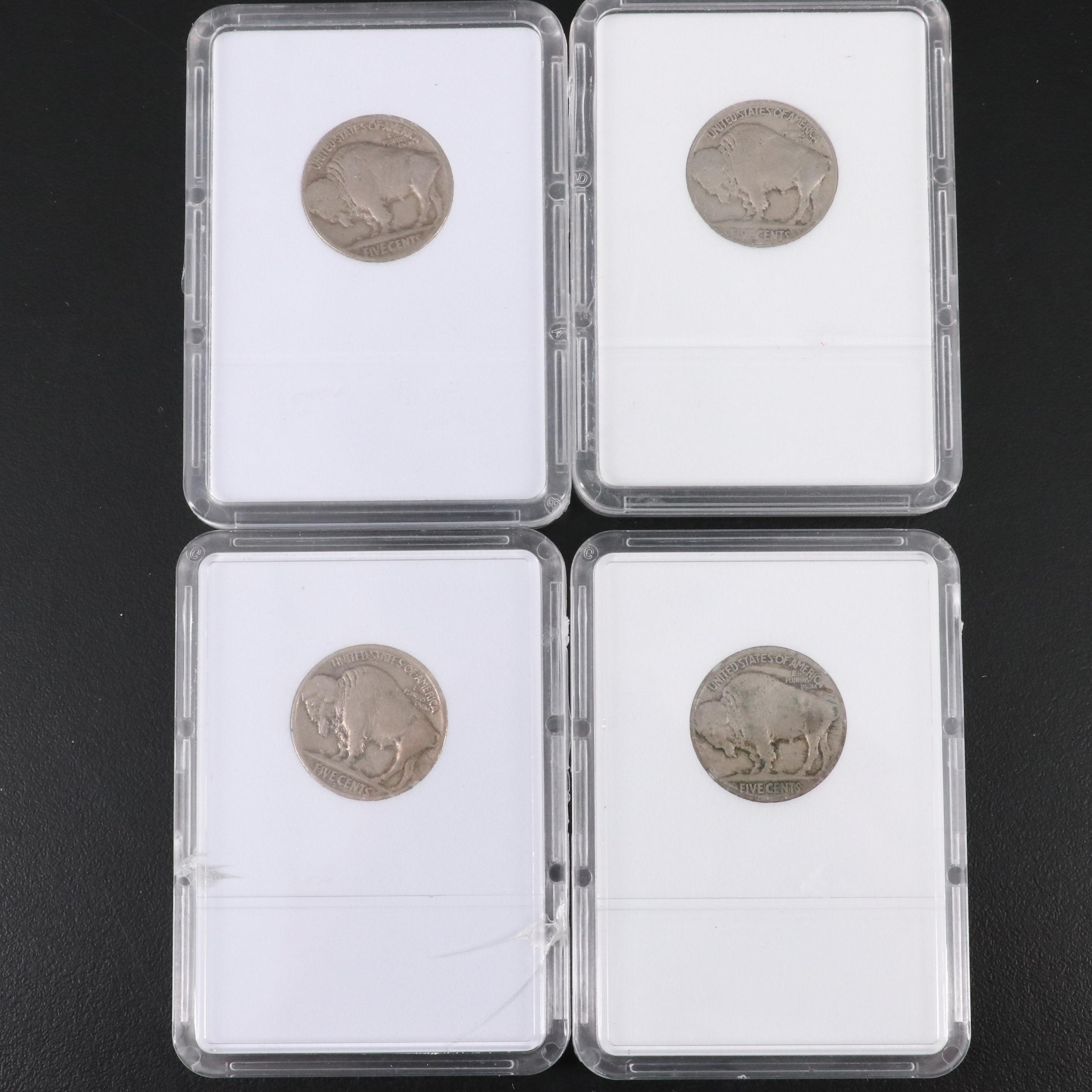 Collection of Large Cents, Buffalo Nickels, and Fifteen Coin Sets