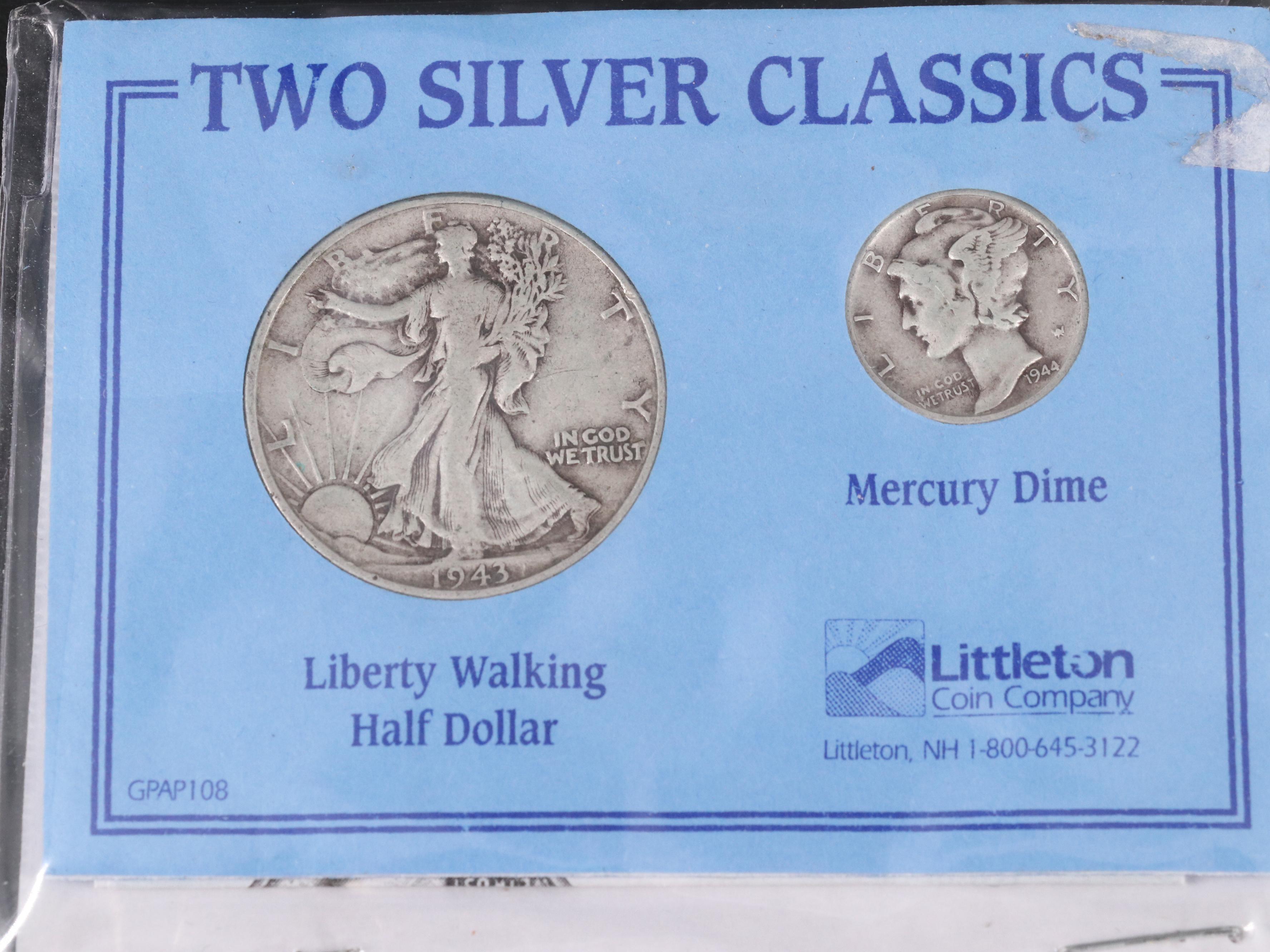 Collection of Large Cents, Buffalo Nickels, and Fifteen Coin Sets