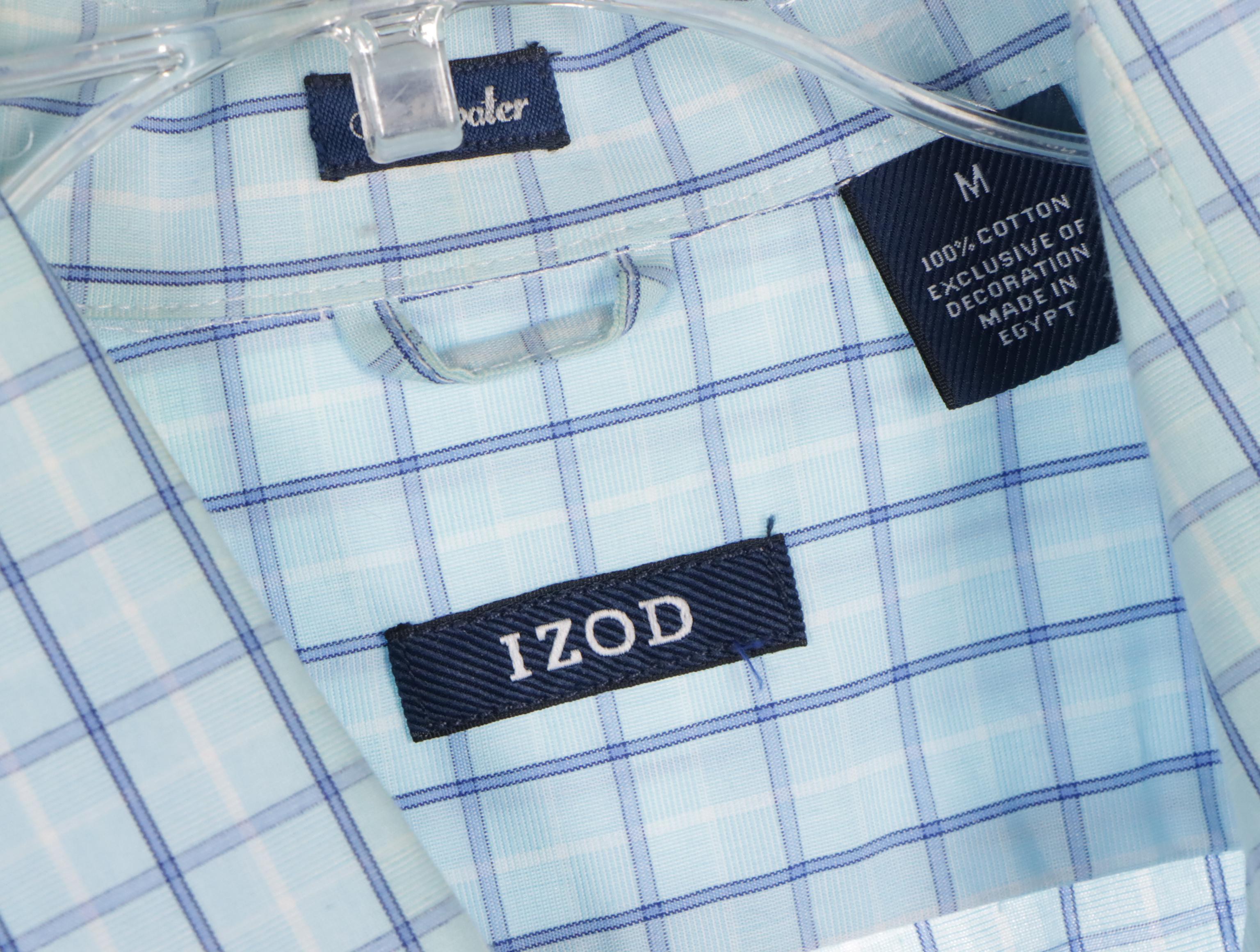 Men's Short Sleeve Shirts Including Alan Flusser and Bollé Golf Polo Shirt