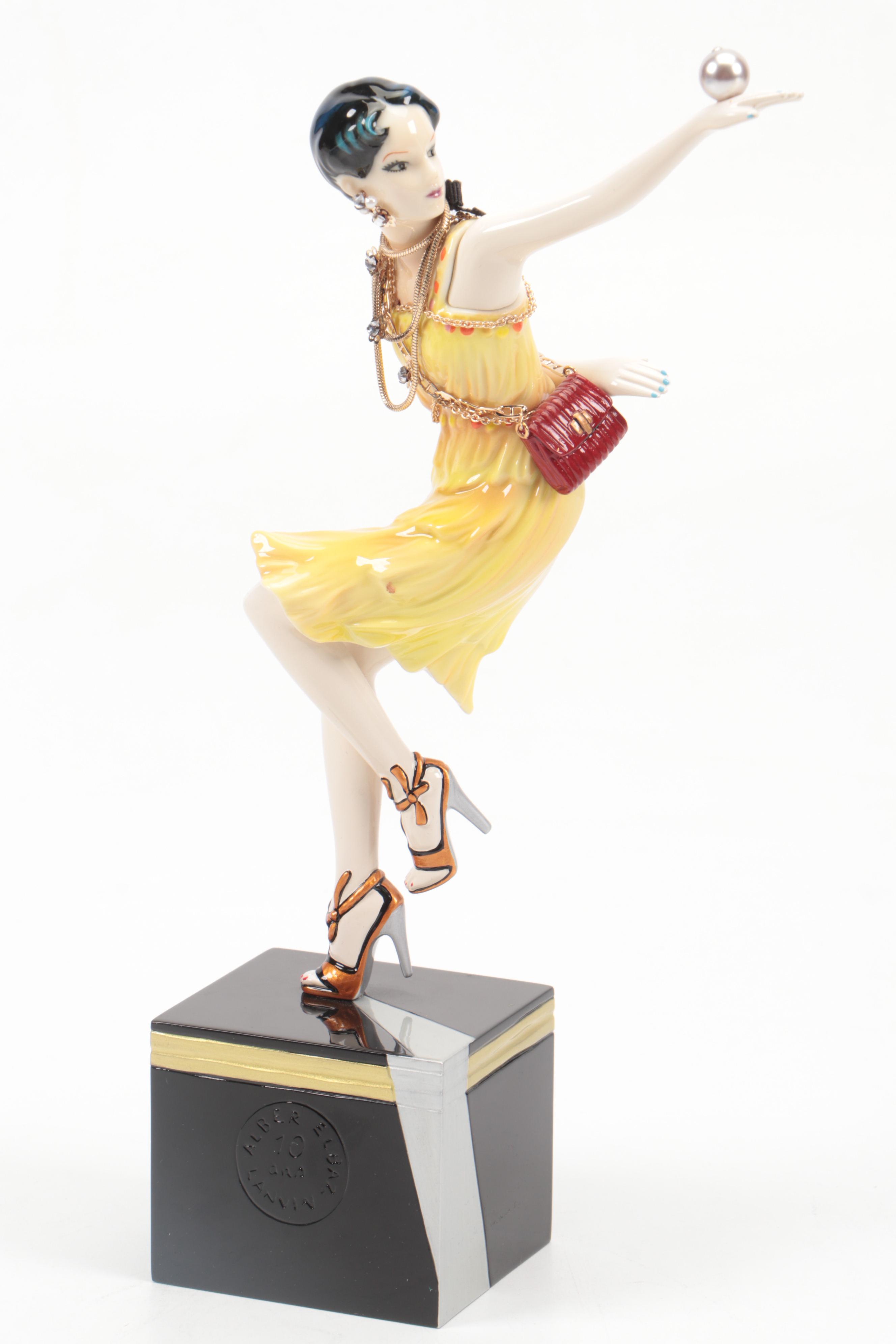 Ltd. Ed. Lanvin "Miss Lanvin 34" Porcelain Figurine in Box, 2012