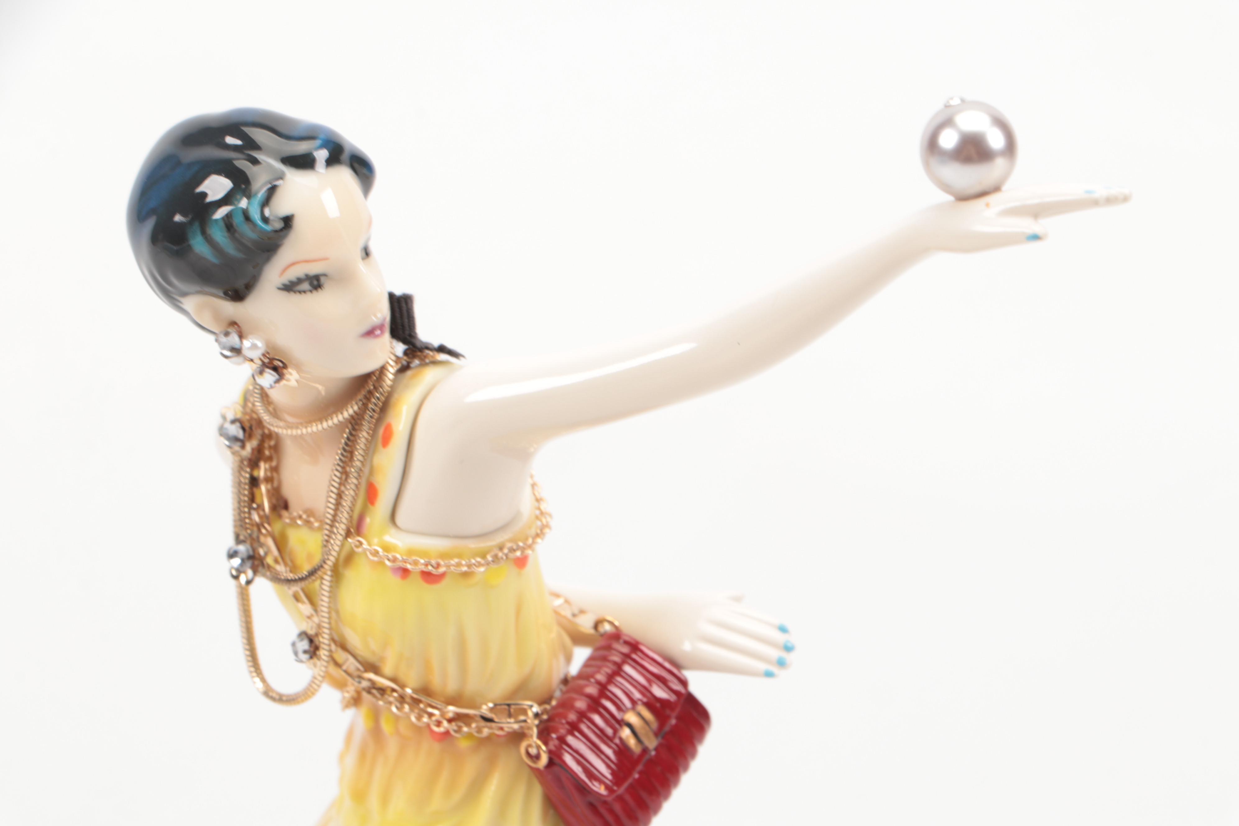 Ltd. Ed. Lanvin "Miss Lanvin 34" Porcelain Figurine in Box, 2012