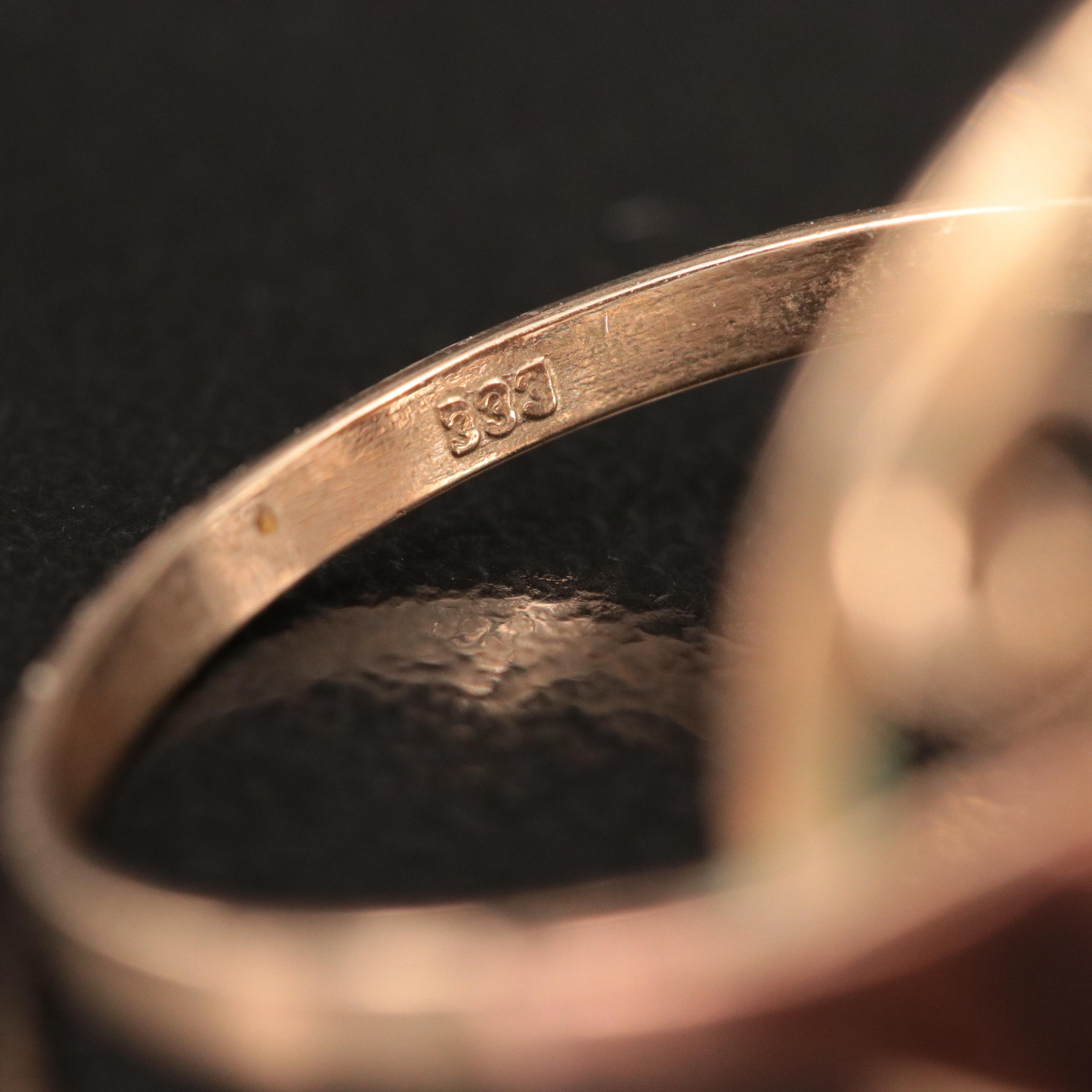 Vintage 8K Two-Tone Ring with 1960s Gold Robert F. and John F. Kennedy Token