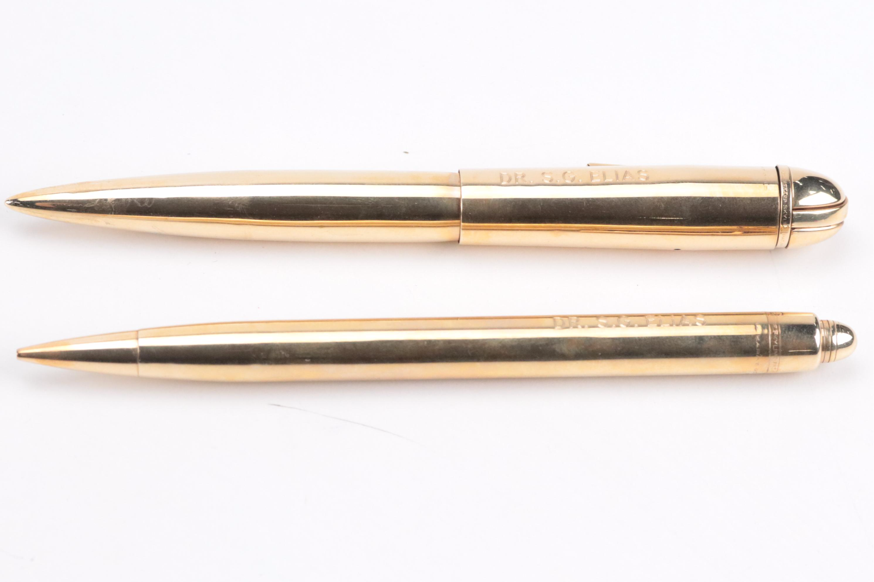 Eversharp Command Performance 14K Pen & Mechanical Pencil Set, Engraved