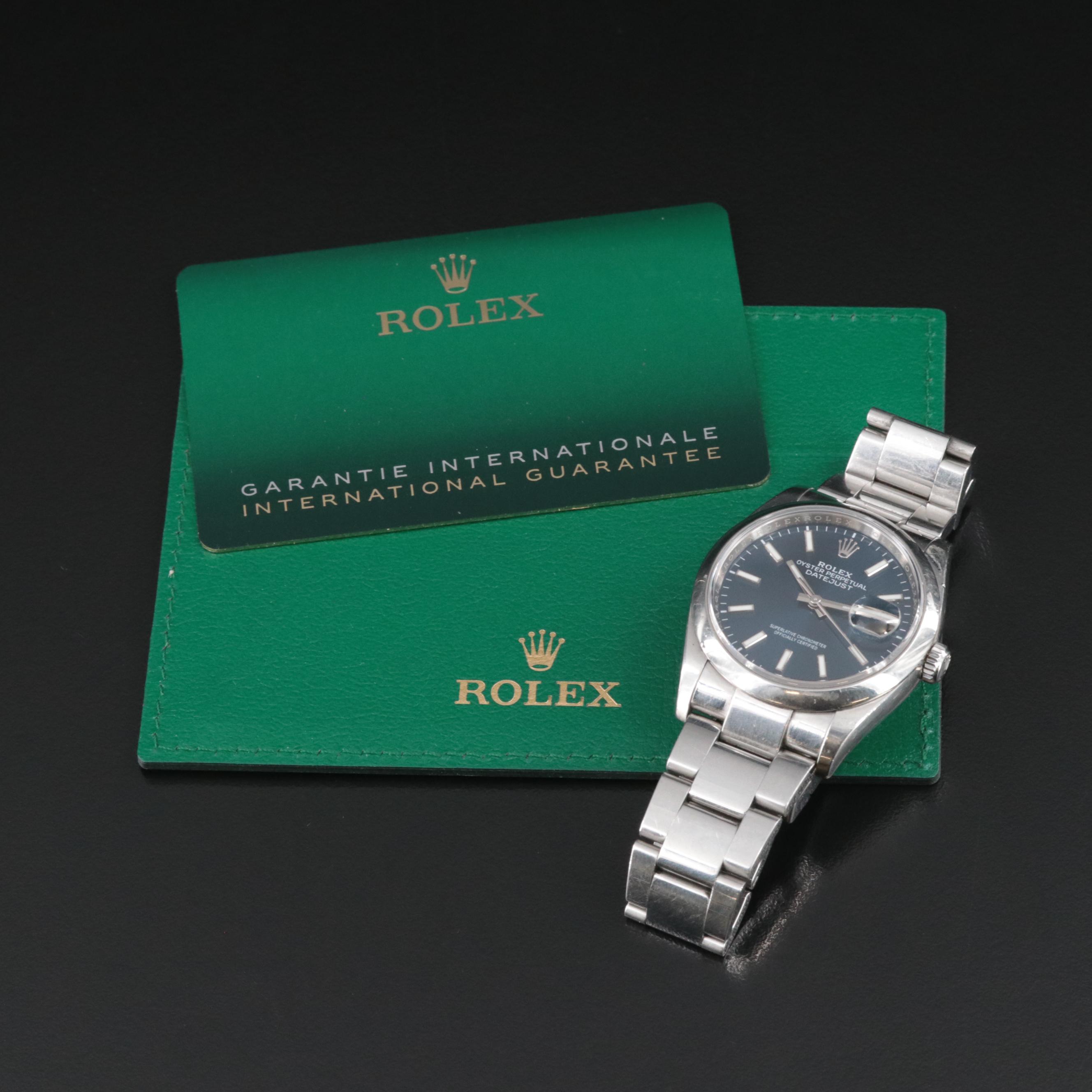 Rolex Oyster Perpetual Datejust Watch