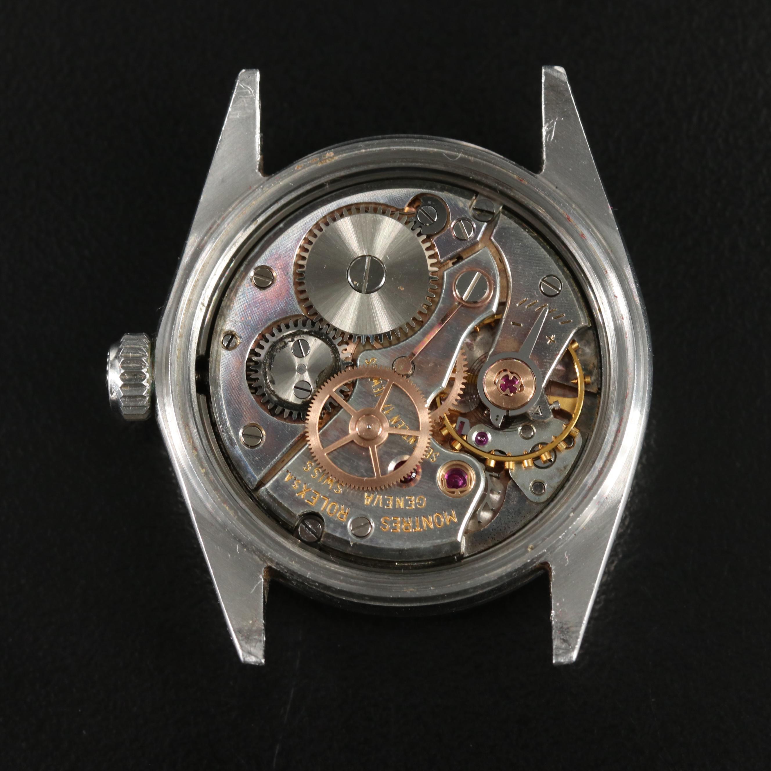 1966 Rolex Oyster Speedking 6430 Steel Watch