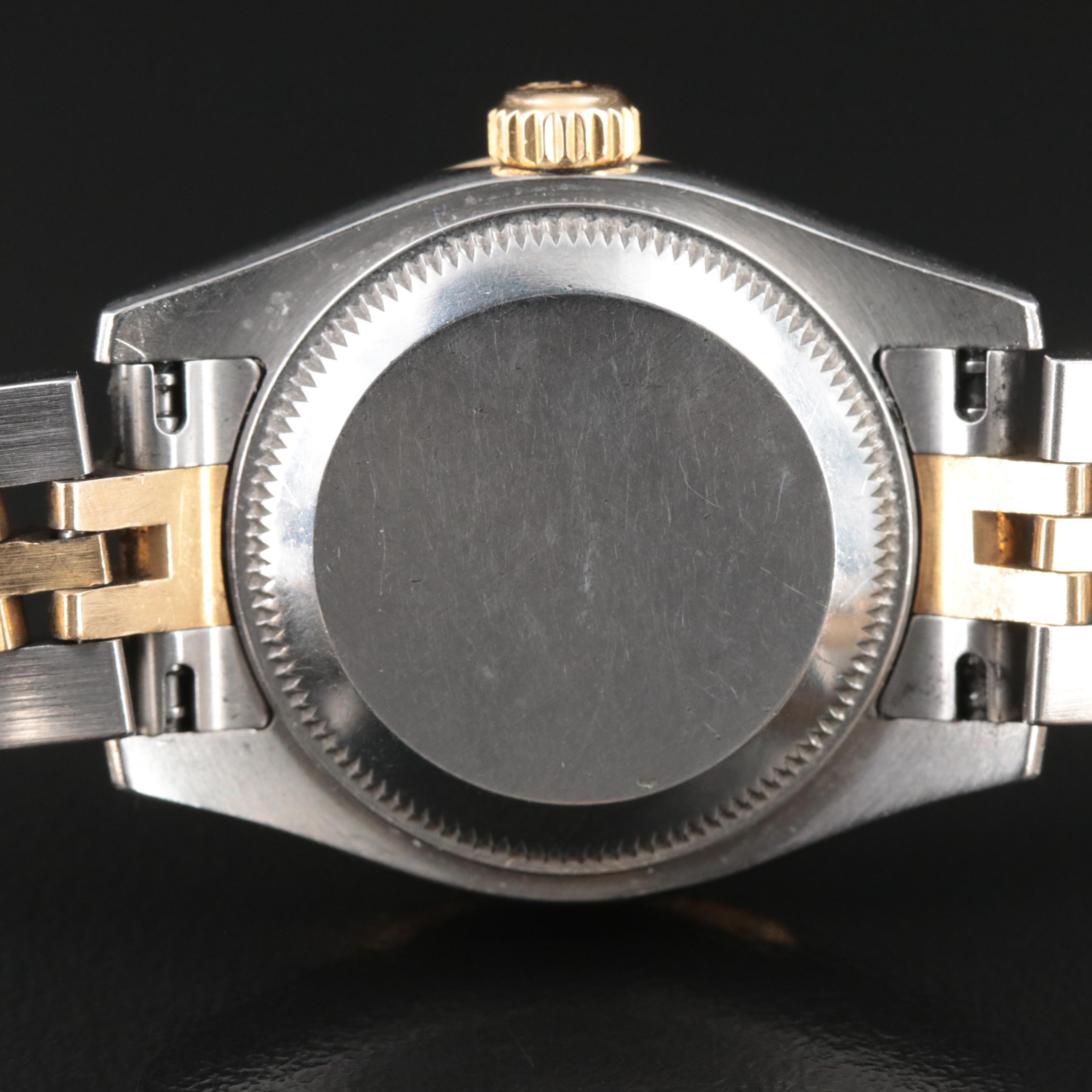 2005 Rolex Datejust Factory Fluted Diamond Bezel Watch