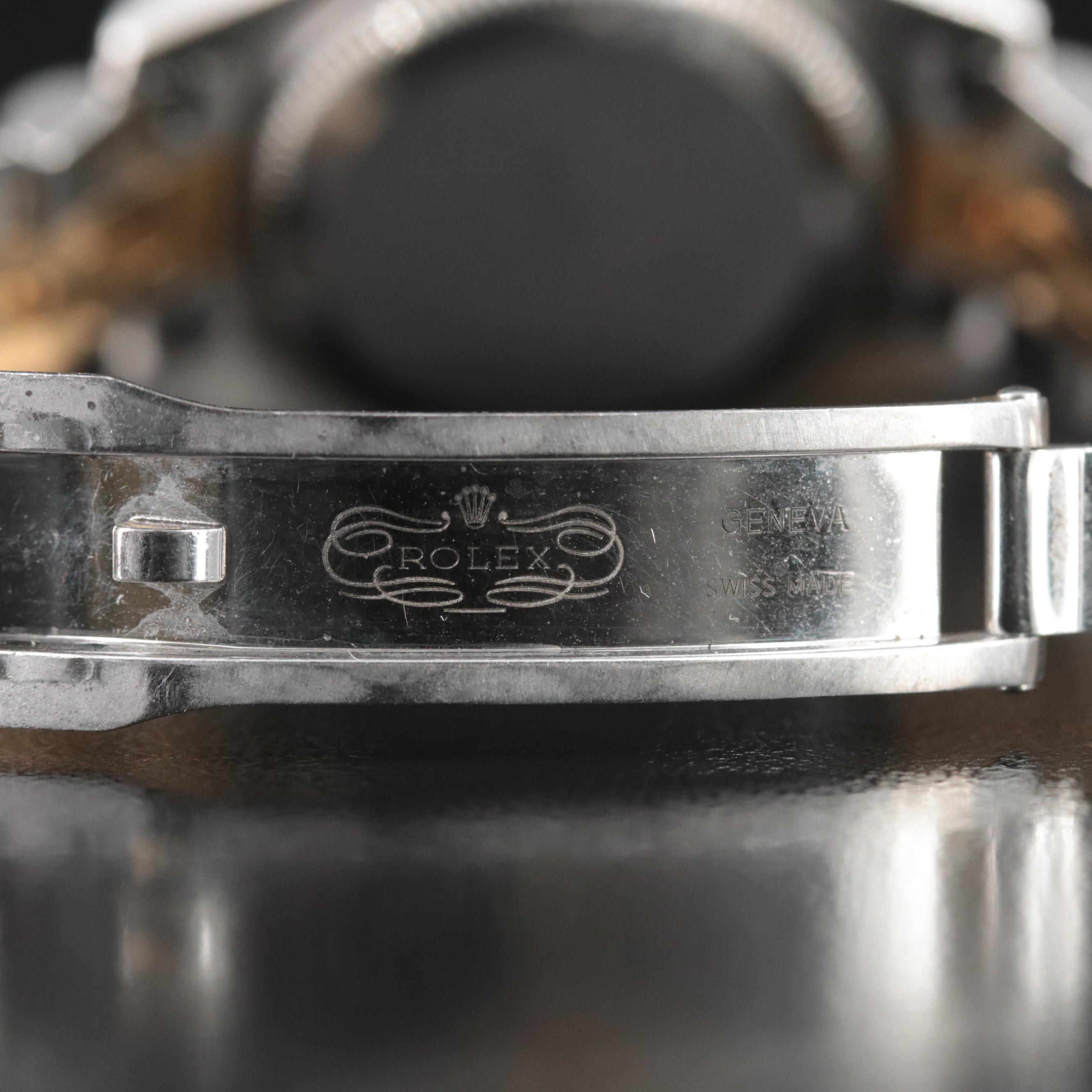 2005 Rolex Datejust Factory Fluted Diamond Bezel Watch