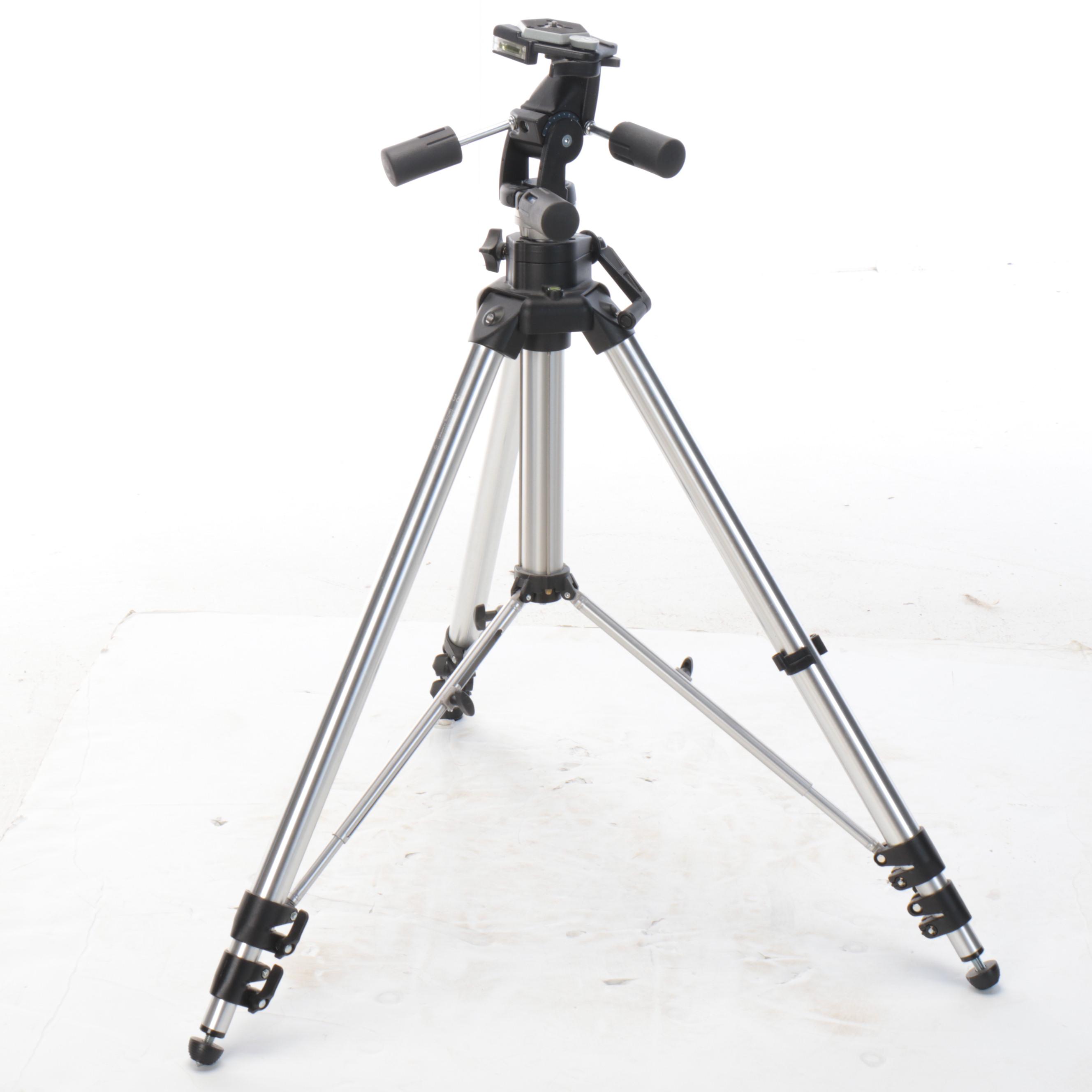 Manfrotto and Bogen Italian Camera Tripod