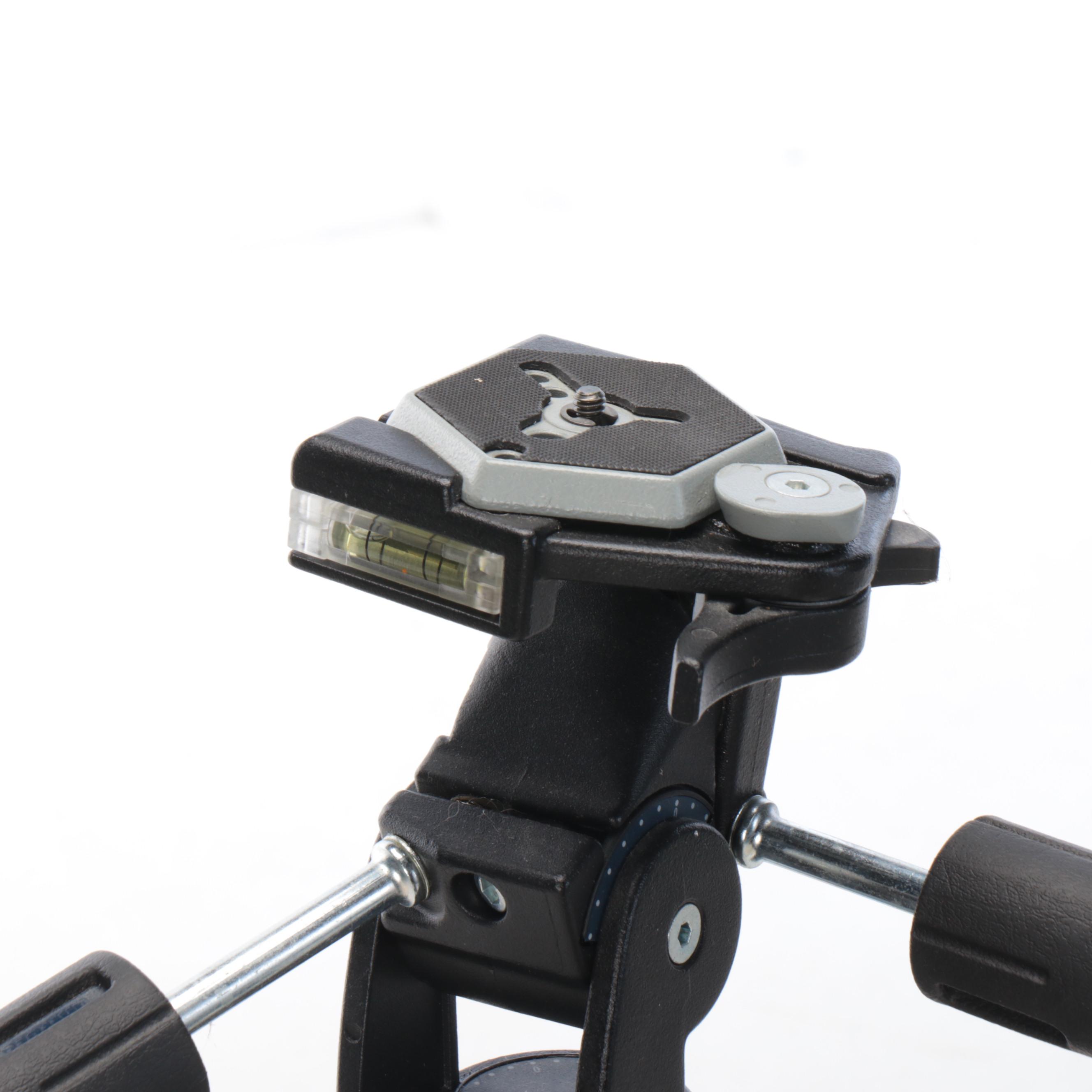 Manfrotto and Bogen Italian Camera Tripod