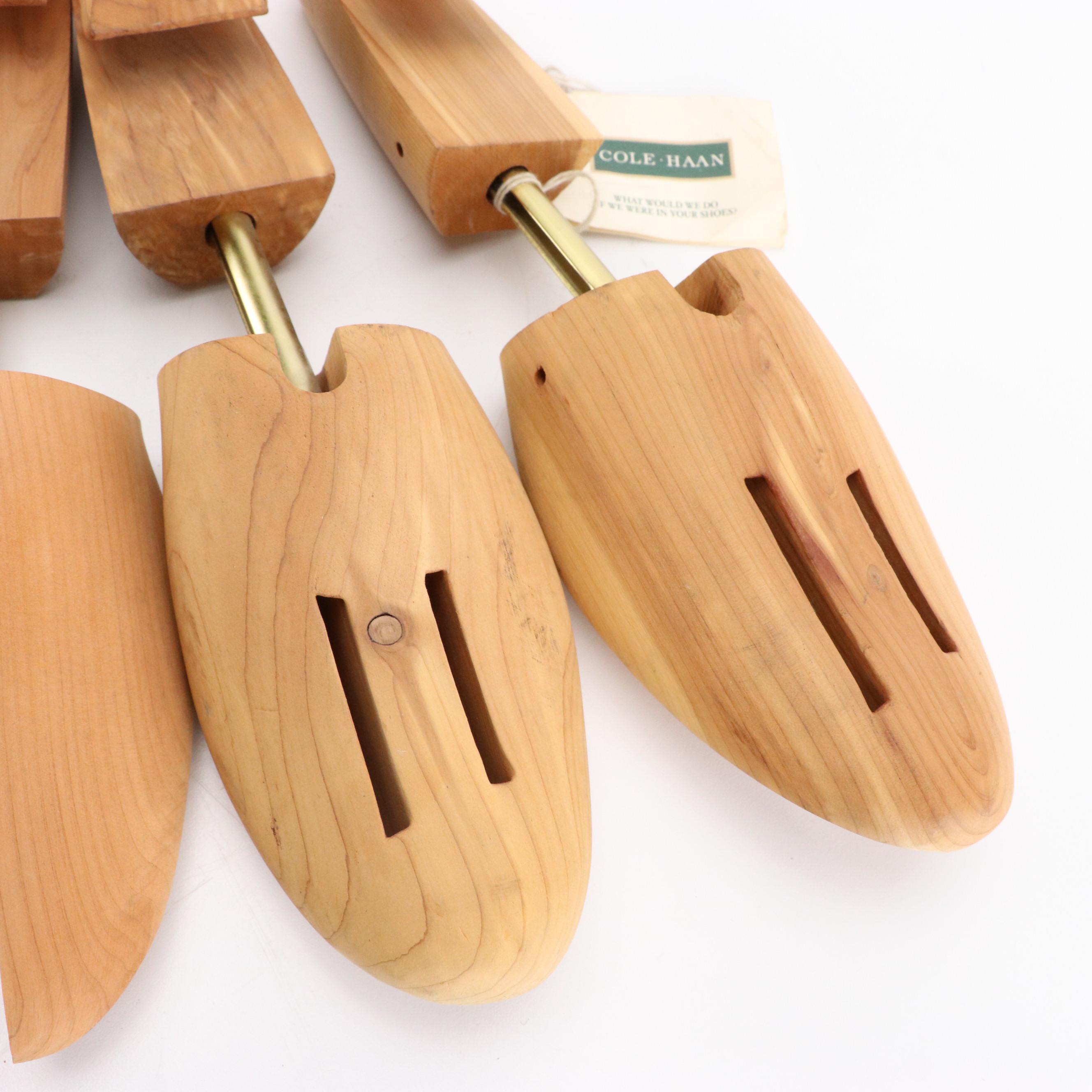 Cole Haan and Mezlan Wooden Shoe Trees