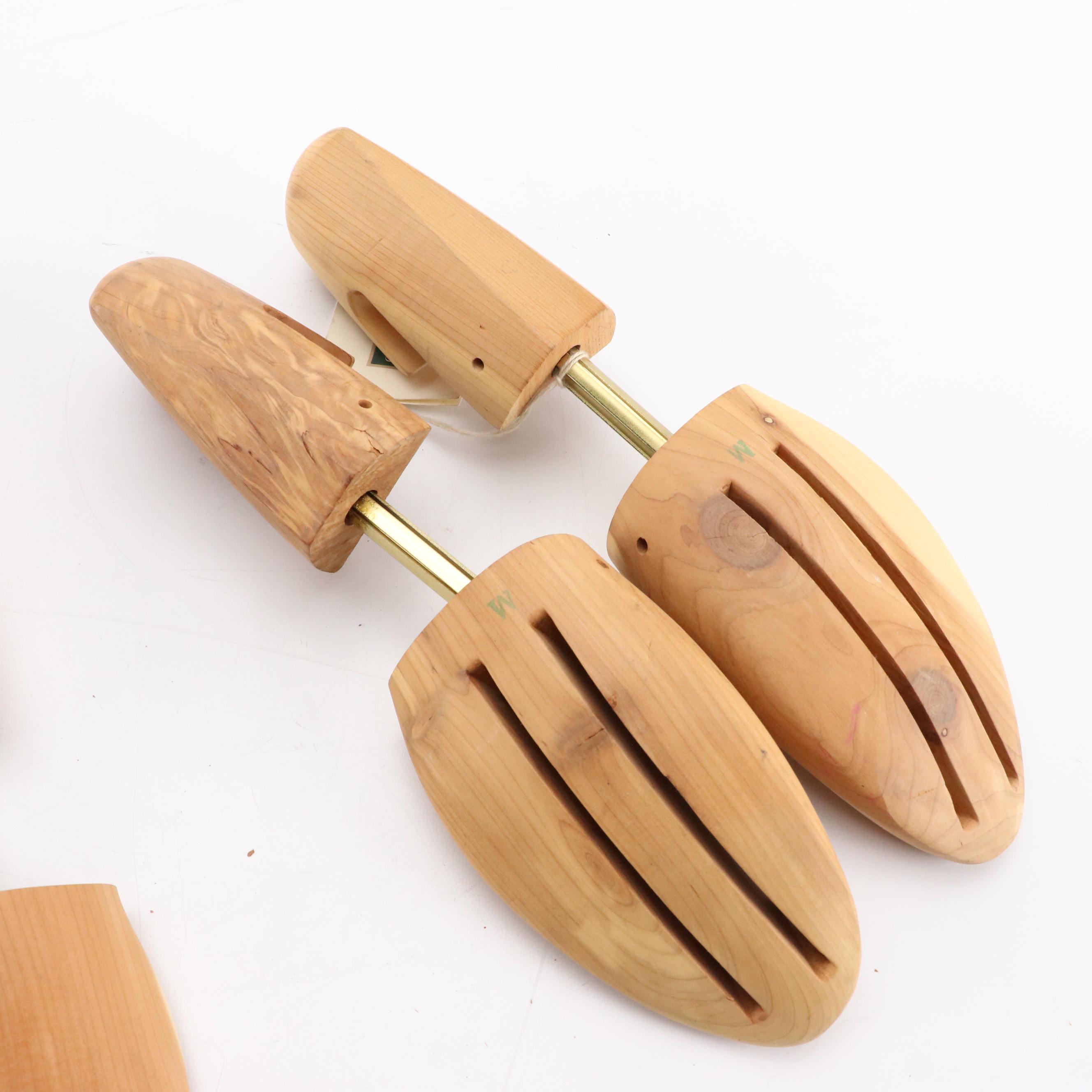 Cole Haan and Mezlan Wooden Shoe Trees