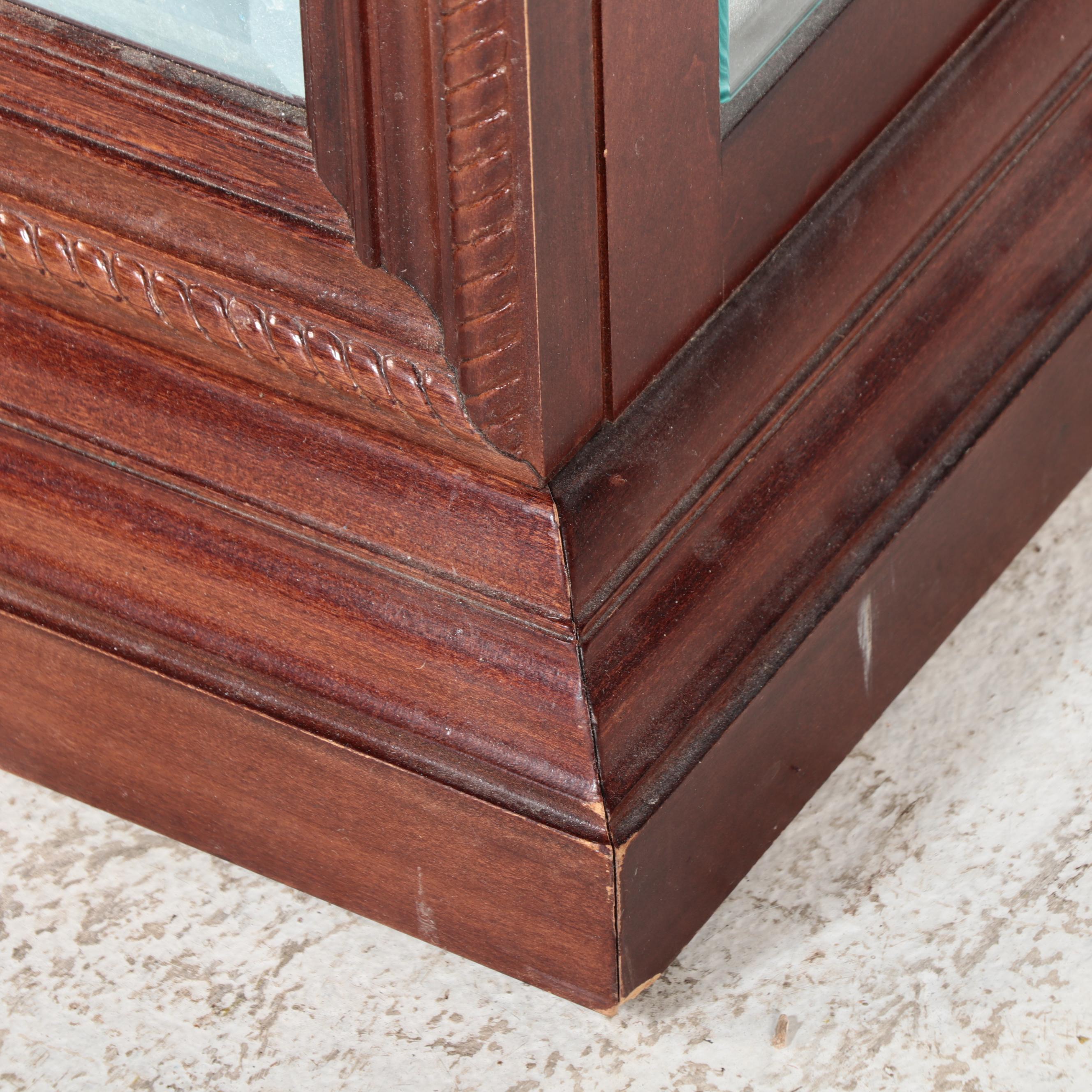 Pulaski Furniture Wood and Glass Lighted Curio Cabinet