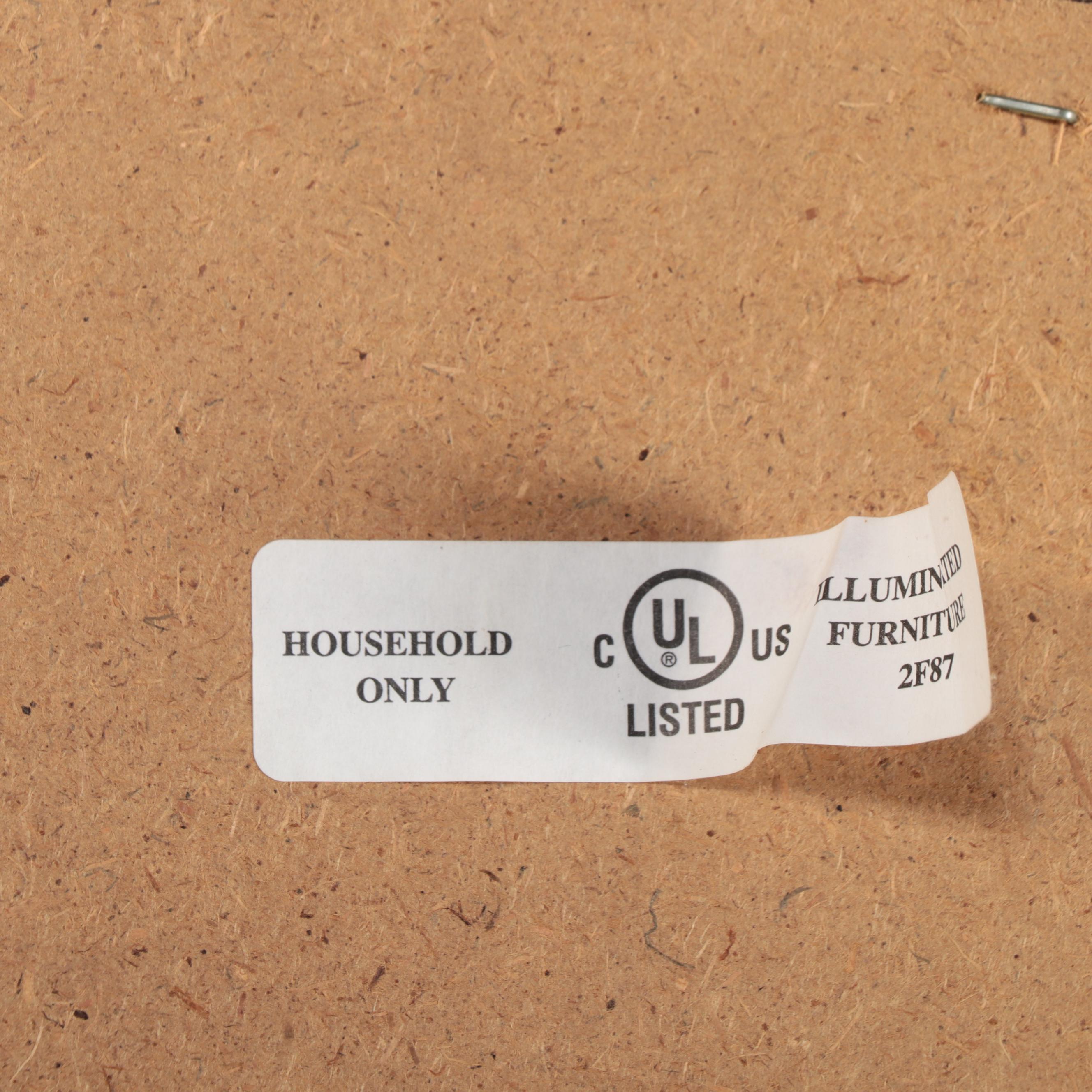 Pulaski Furniture Wood and Glass Lighted Curio Cabinet