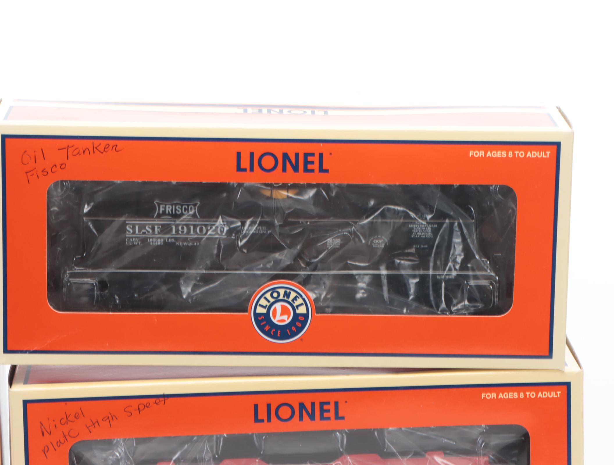 Lionel Nickel Plate Road Set incl. Locomotive, Tender, Cars, Track & Transformer