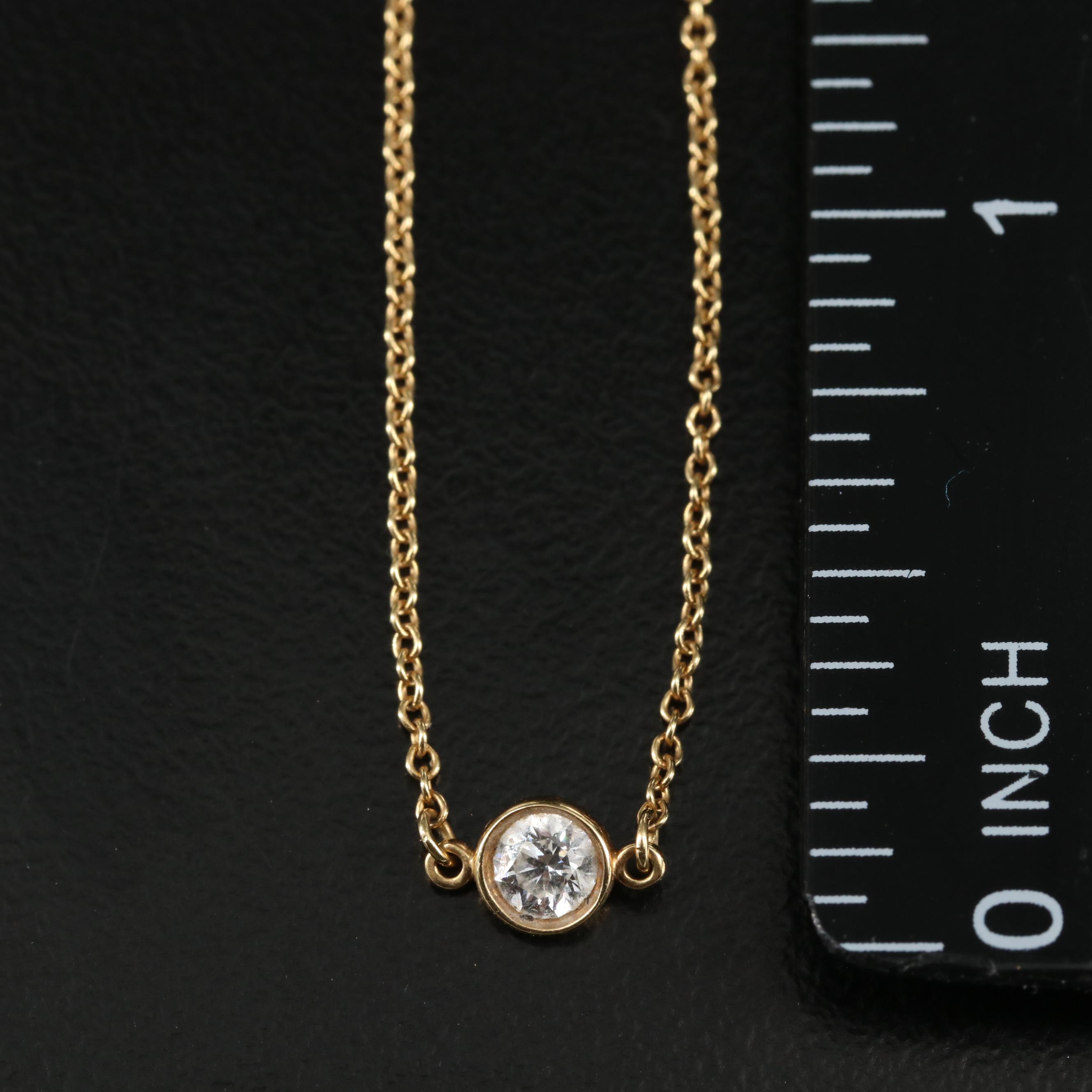 Tiffany & Co. Diamonds by the Yard 18K 0.80 CTW Necklace