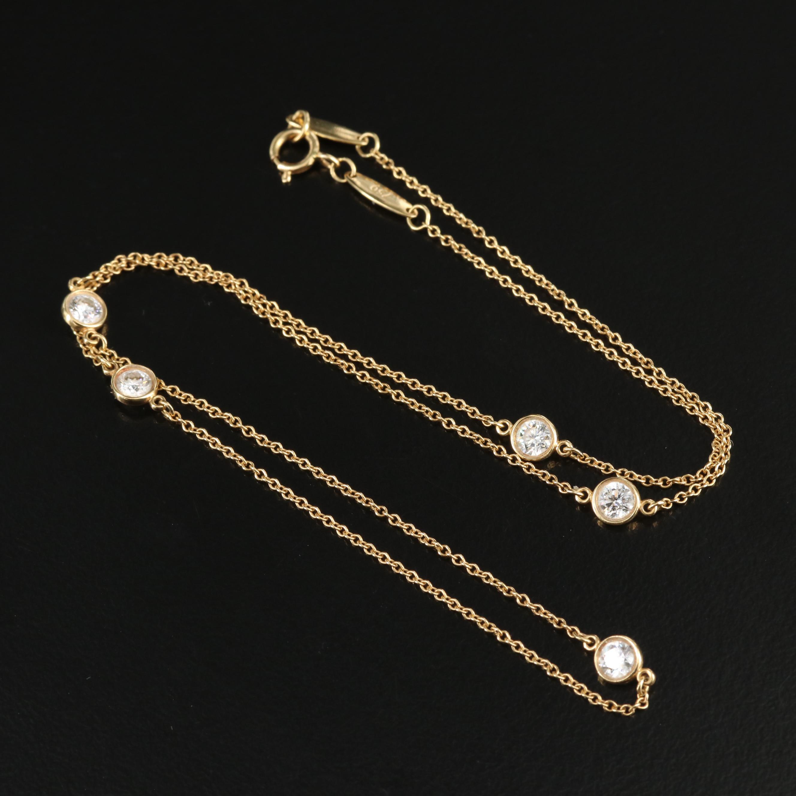 Tiffany & Co. Diamonds by the Yard 18K 0.80 CTW Necklace