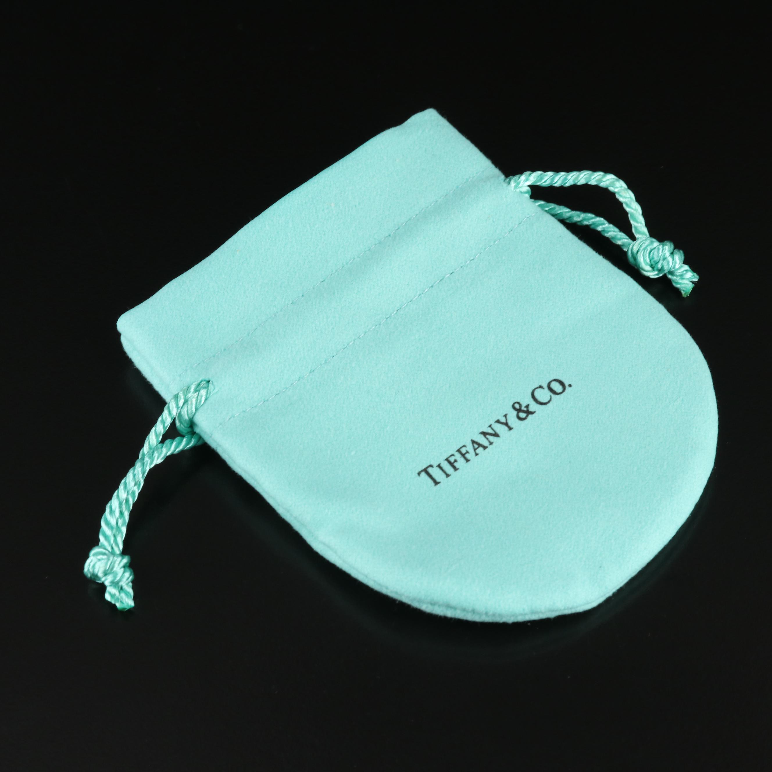 Paloma Picasso for Tiffany & Co. 18K Hexagon Blue Topaz Necklace