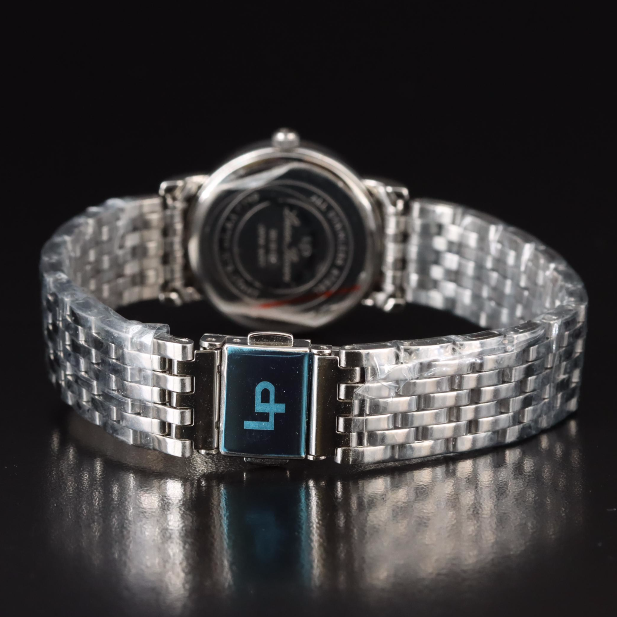 Lucien Piccard Mother-of-Pearl Steel Watch