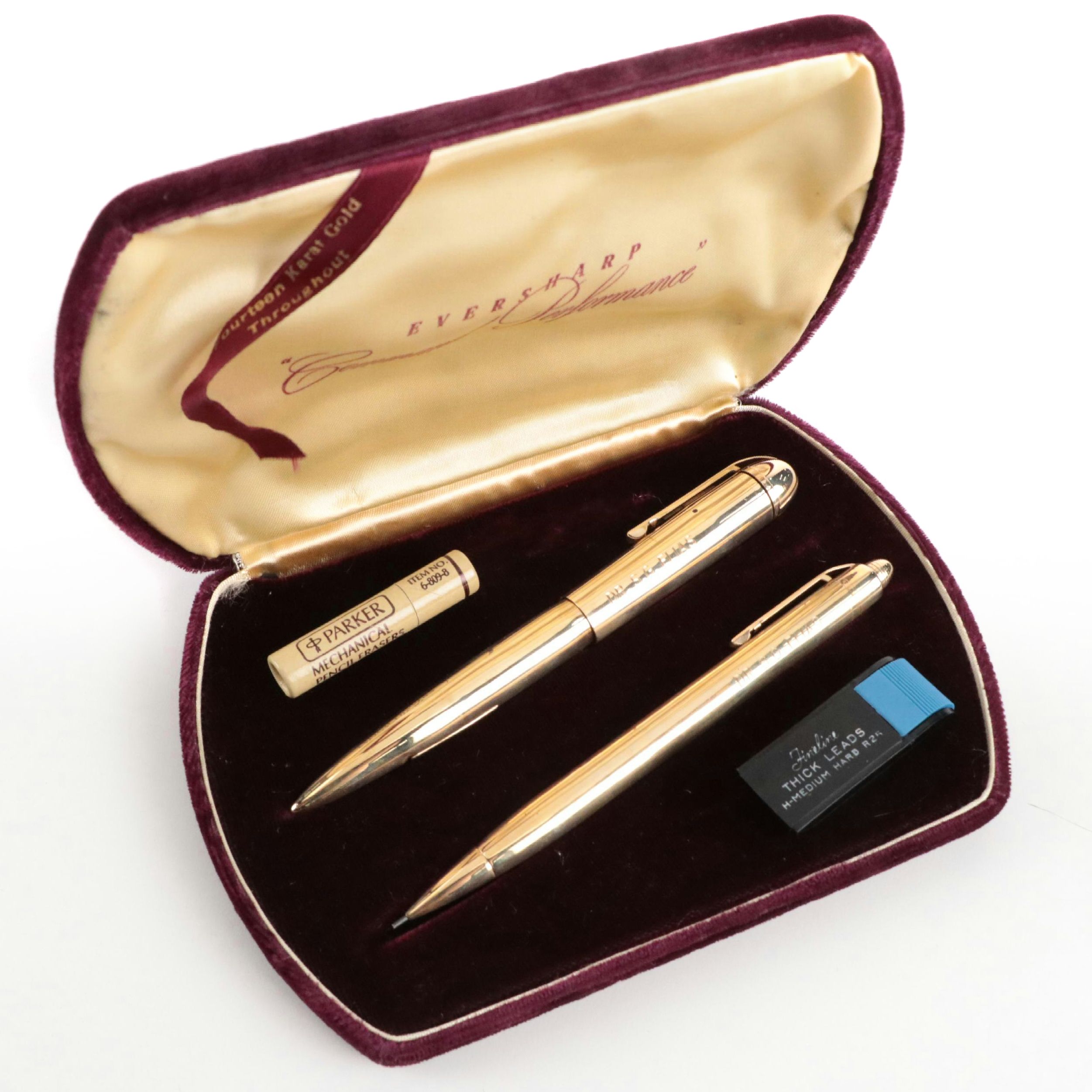 Eversharp Command Performance 14K Pen & Mechanical Pencil Set, Engraved