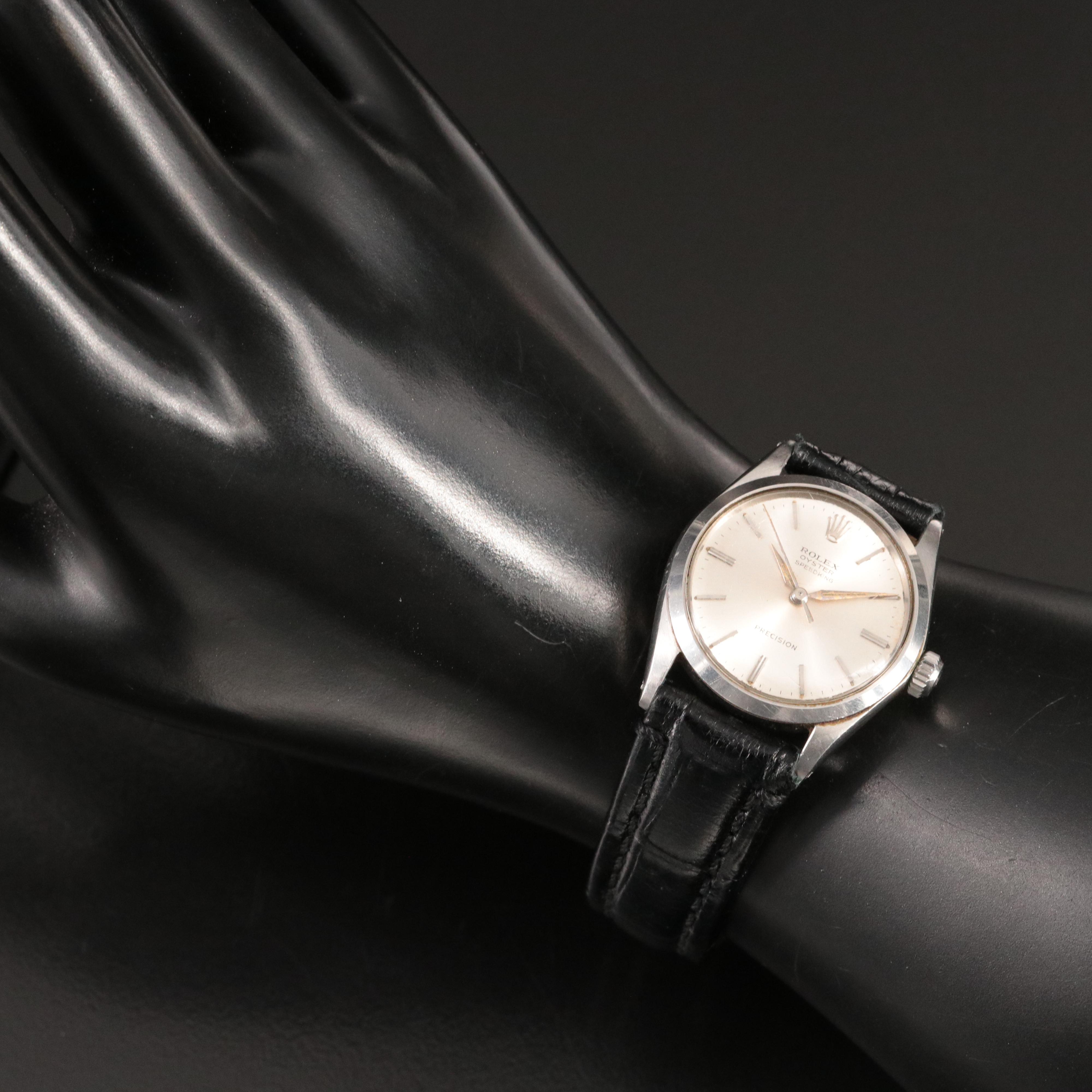 1966 Rolex Oyster Speedking 6430 Steel Watch