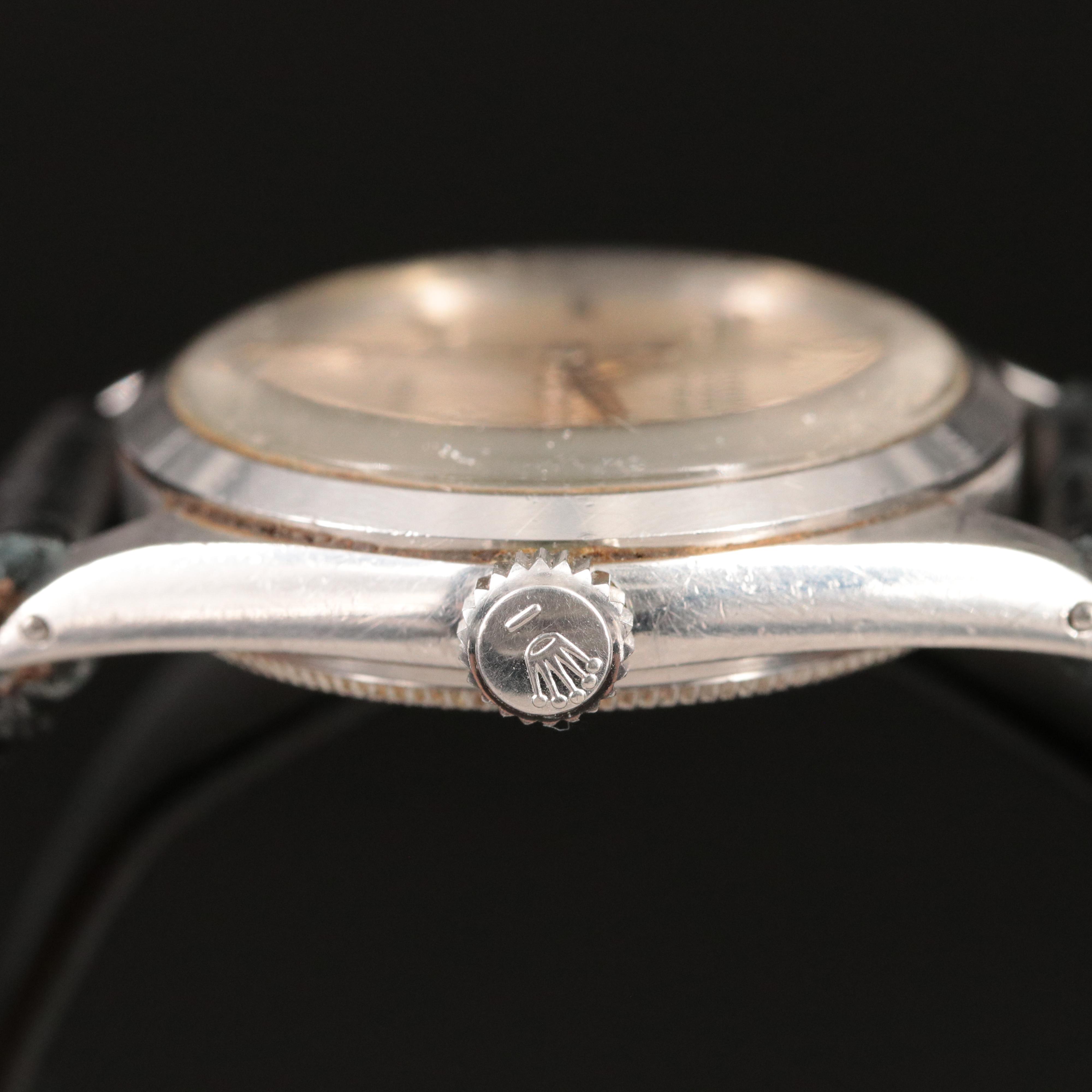 1966 Rolex Oyster Speedking 6430 Steel Watch