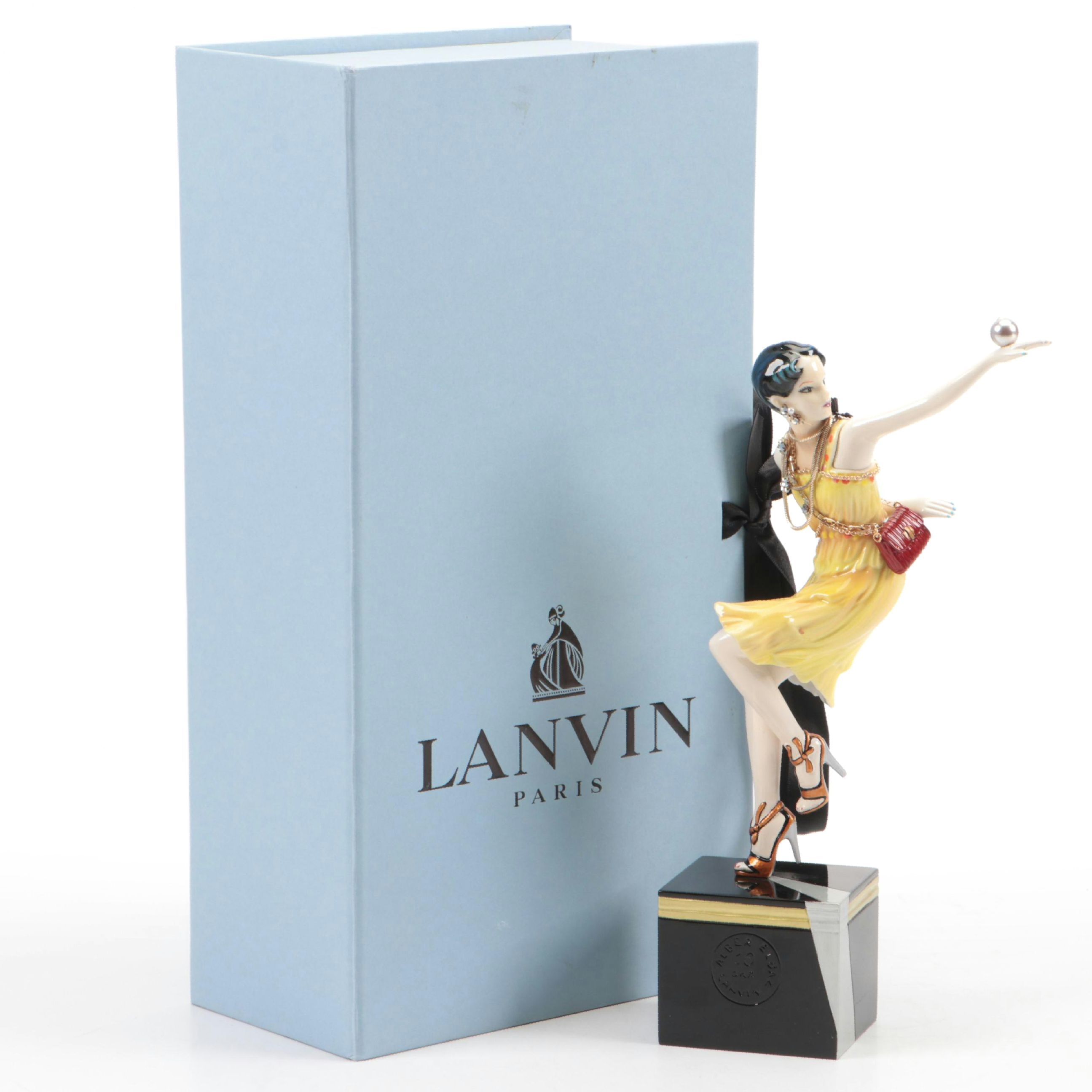 Ltd. Ed. Lanvin "Miss Lanvin 34" Porcelain Figurine in Box, 2012